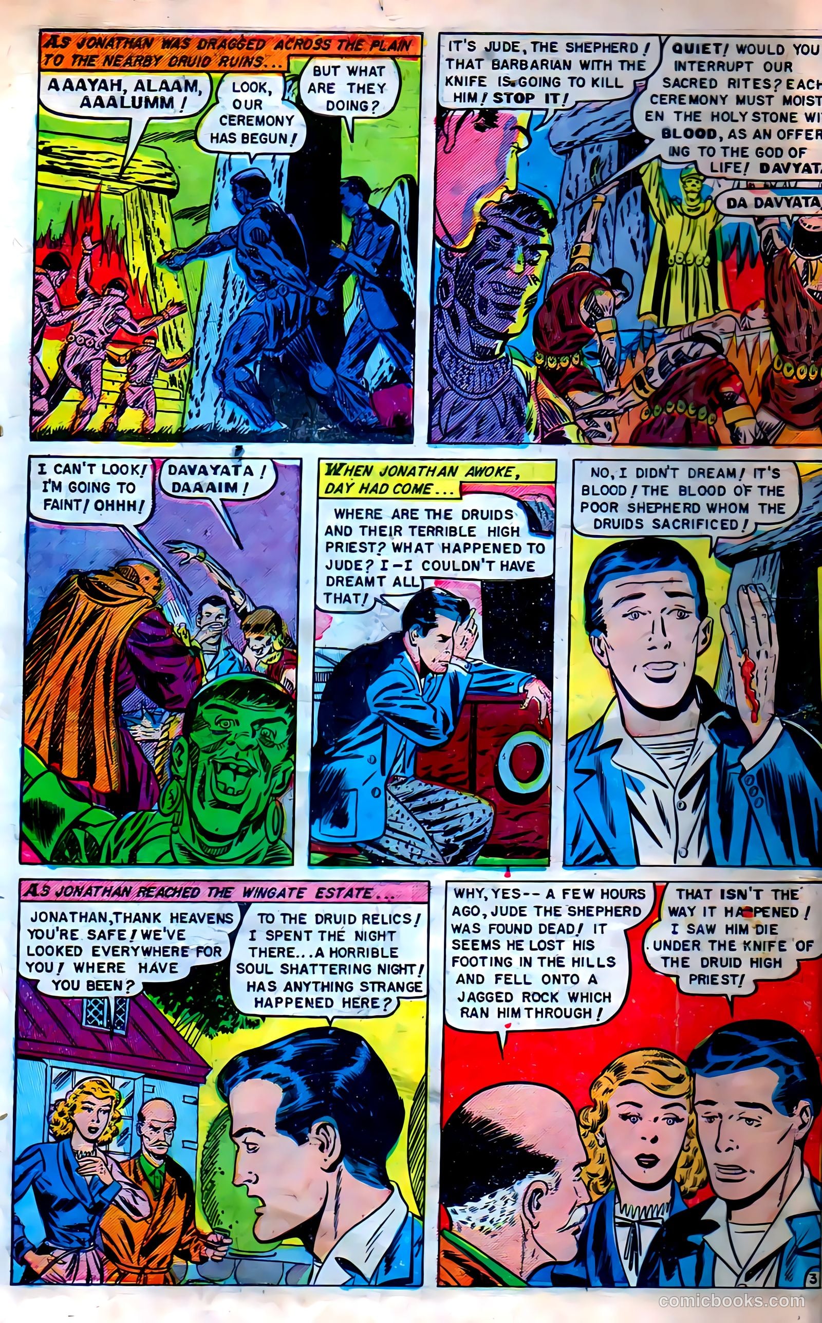 Web of Mystery #11 (1952) — page 30 of 36