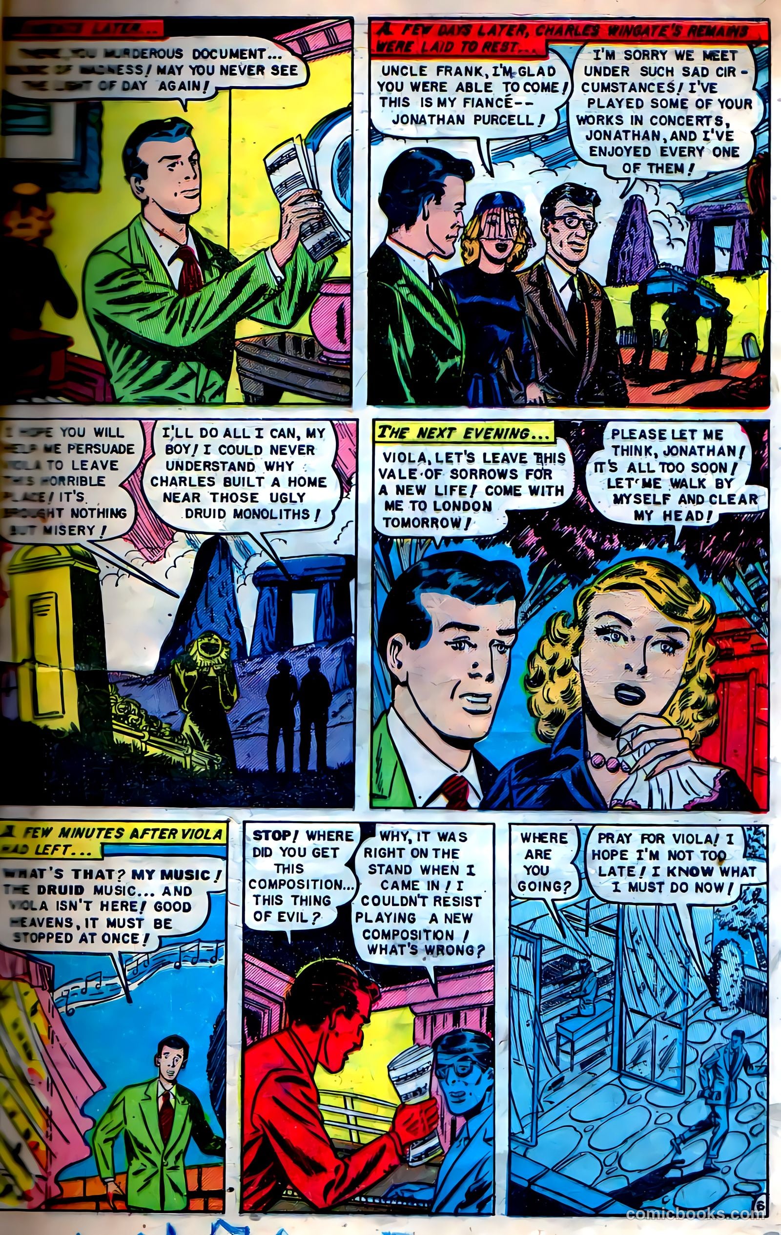 Web of Mystery #11 (1952) — page 33 of 36