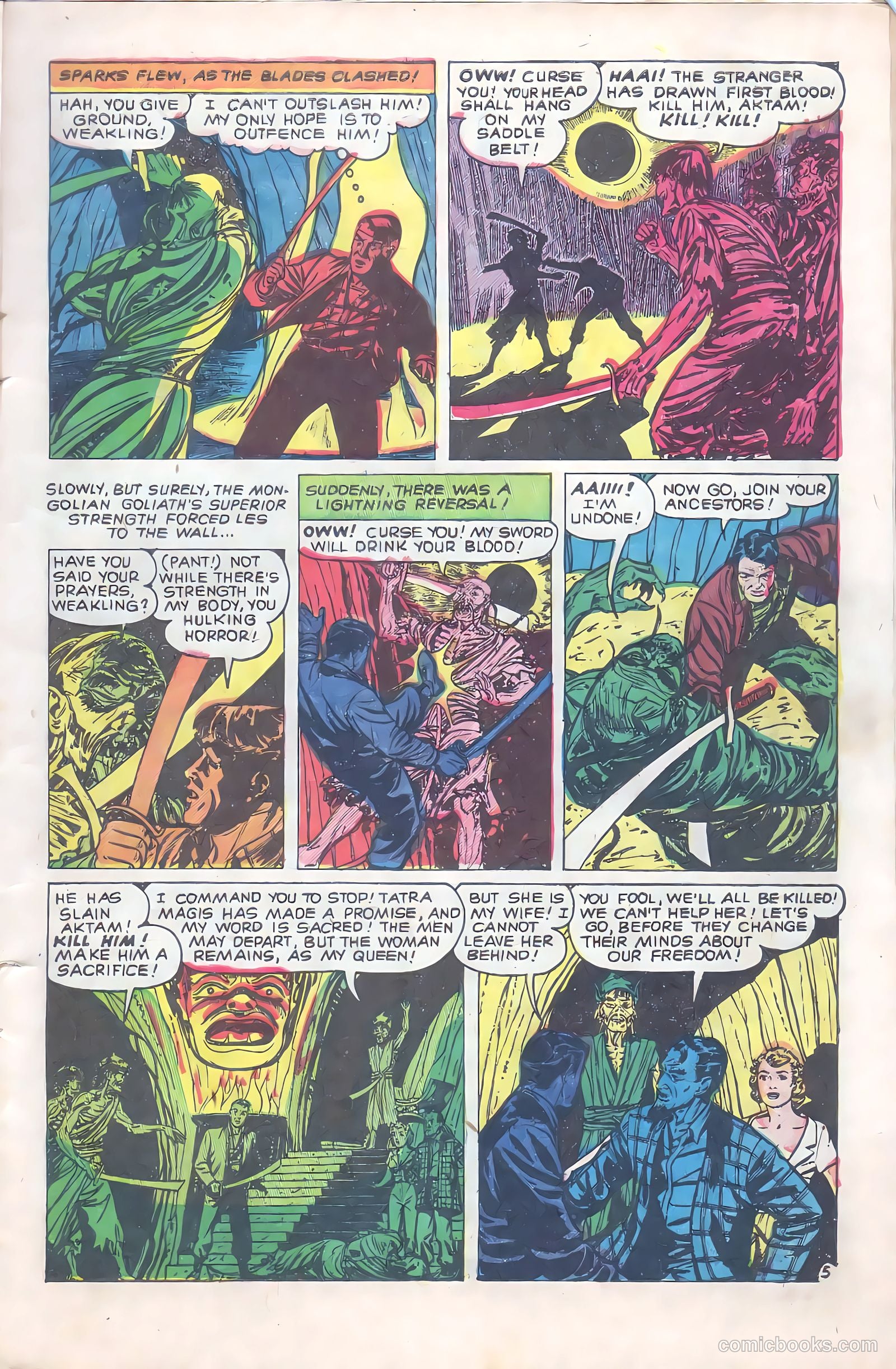Web of Mystery #12 (1952) — page 8 of 37