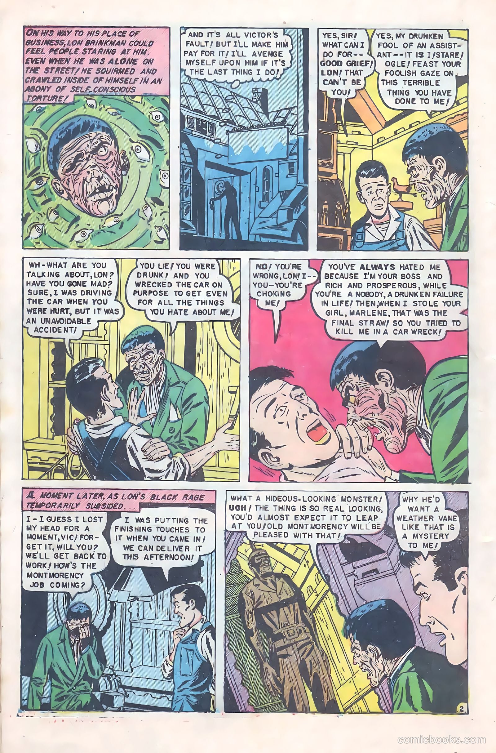 Web of Mystery #12 (1952) — page 21 of 37