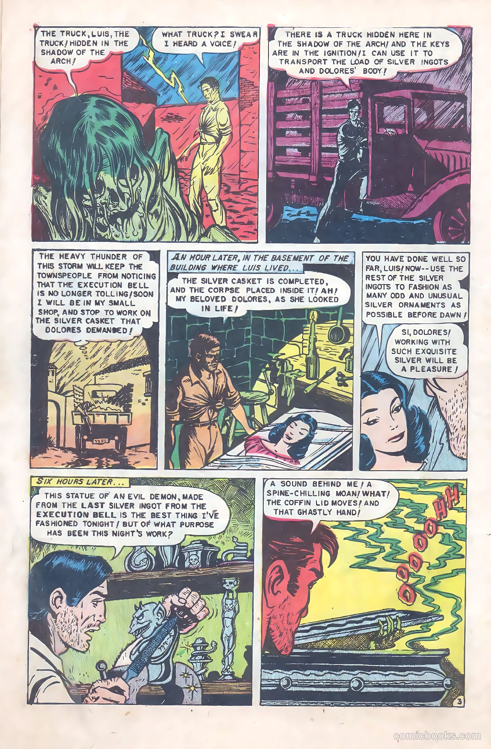 Web of Mystery #12 (1952) — page 31 of 37