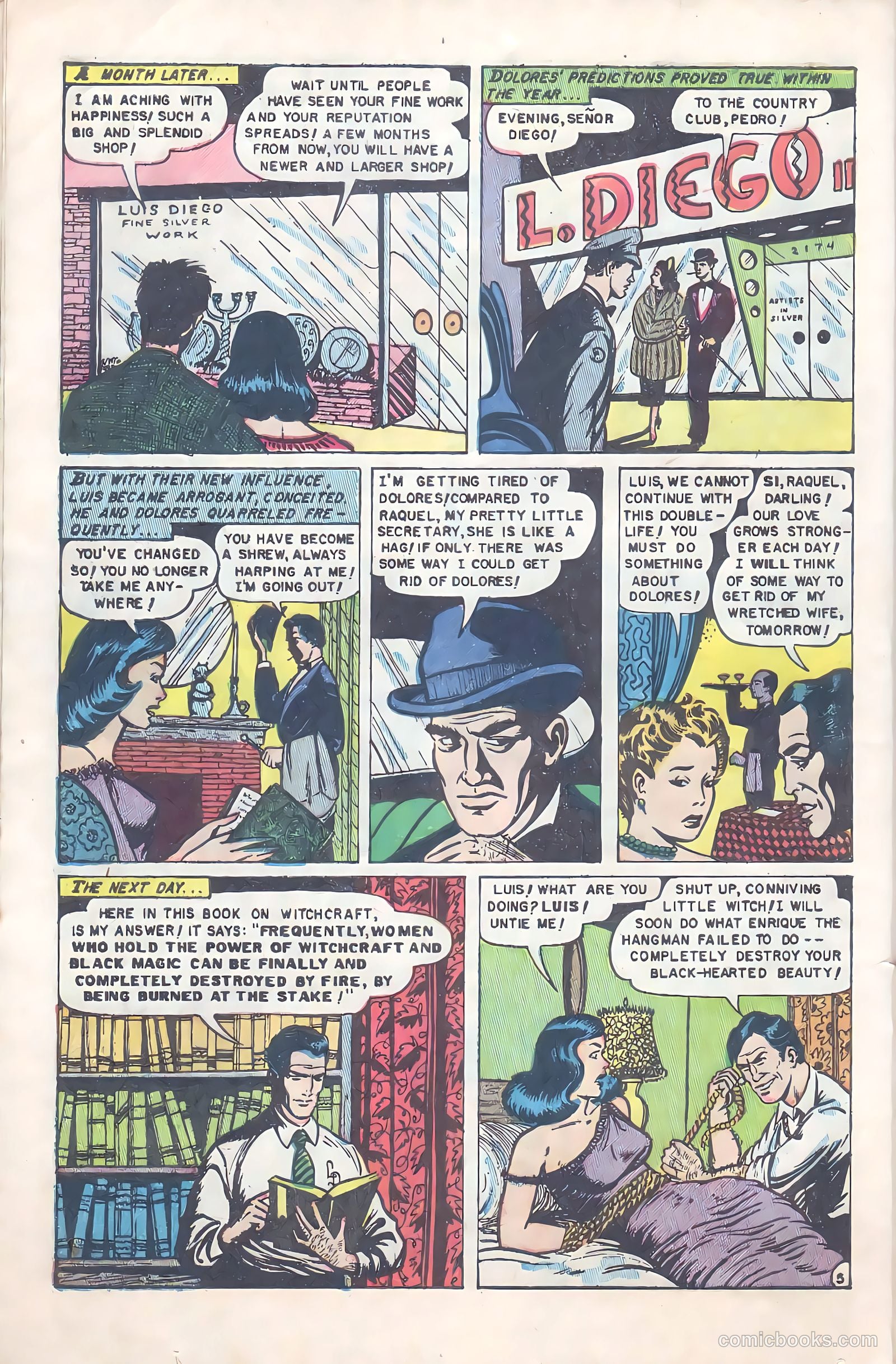 Web of Mystery #12 (1952) — page 33 of 37