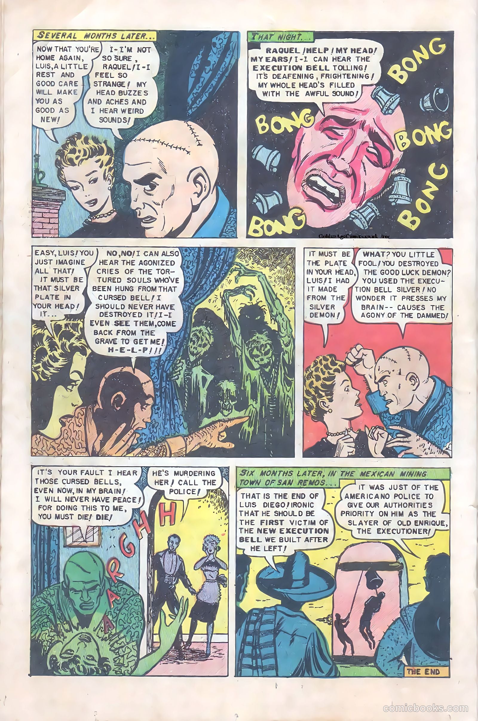 Web of Mystery #12 (1952) — page 35 of 37