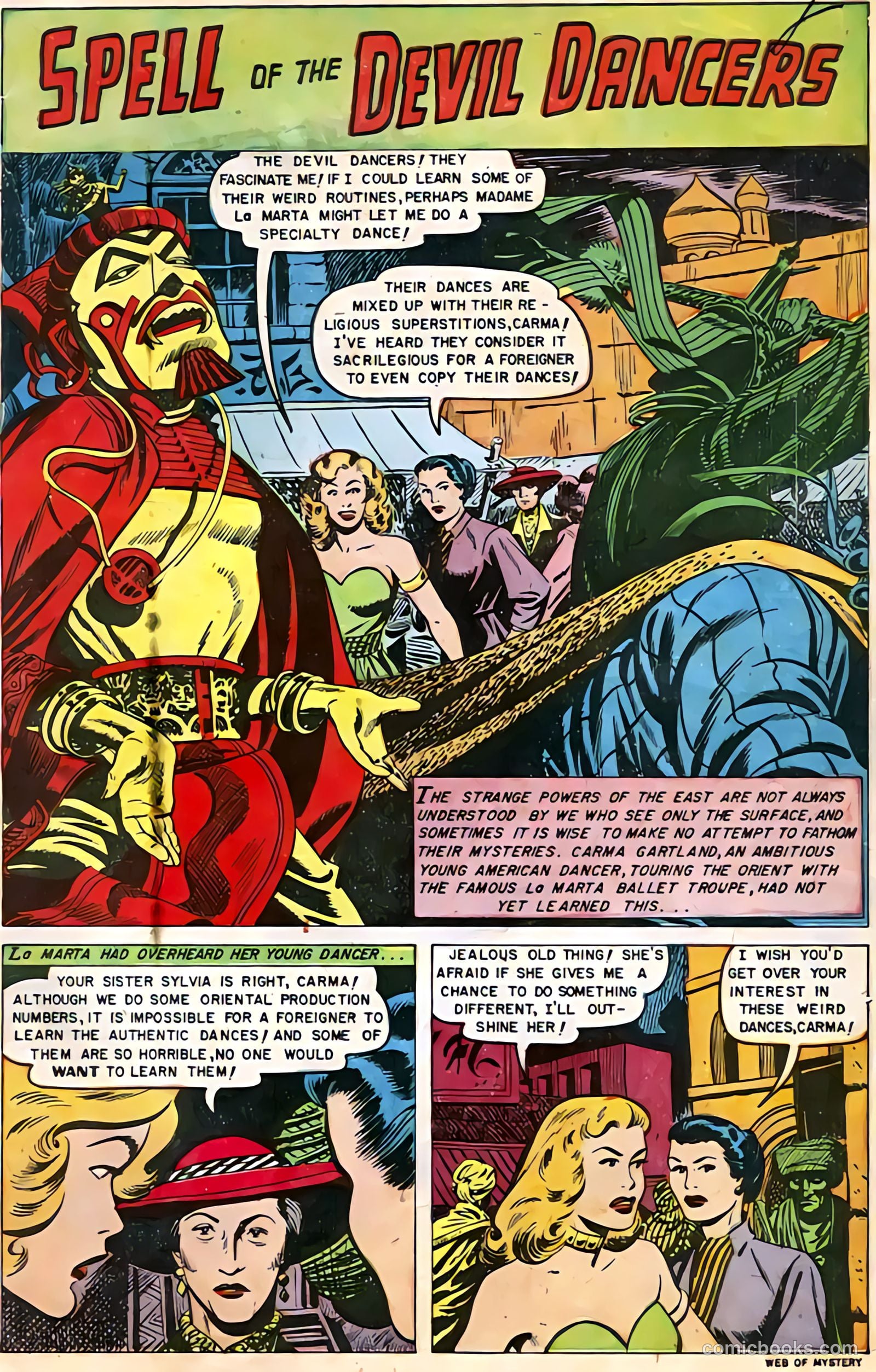 Web of Mystery #13 (1952) — page 2 of 30