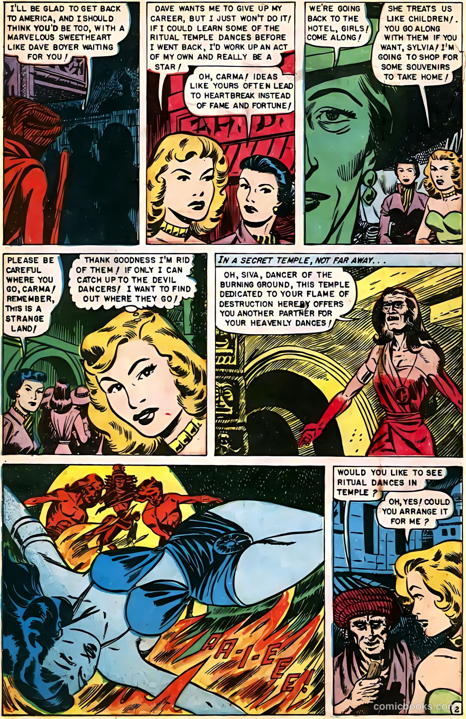Web of Mystery #13 (1952) — page 3 of 30