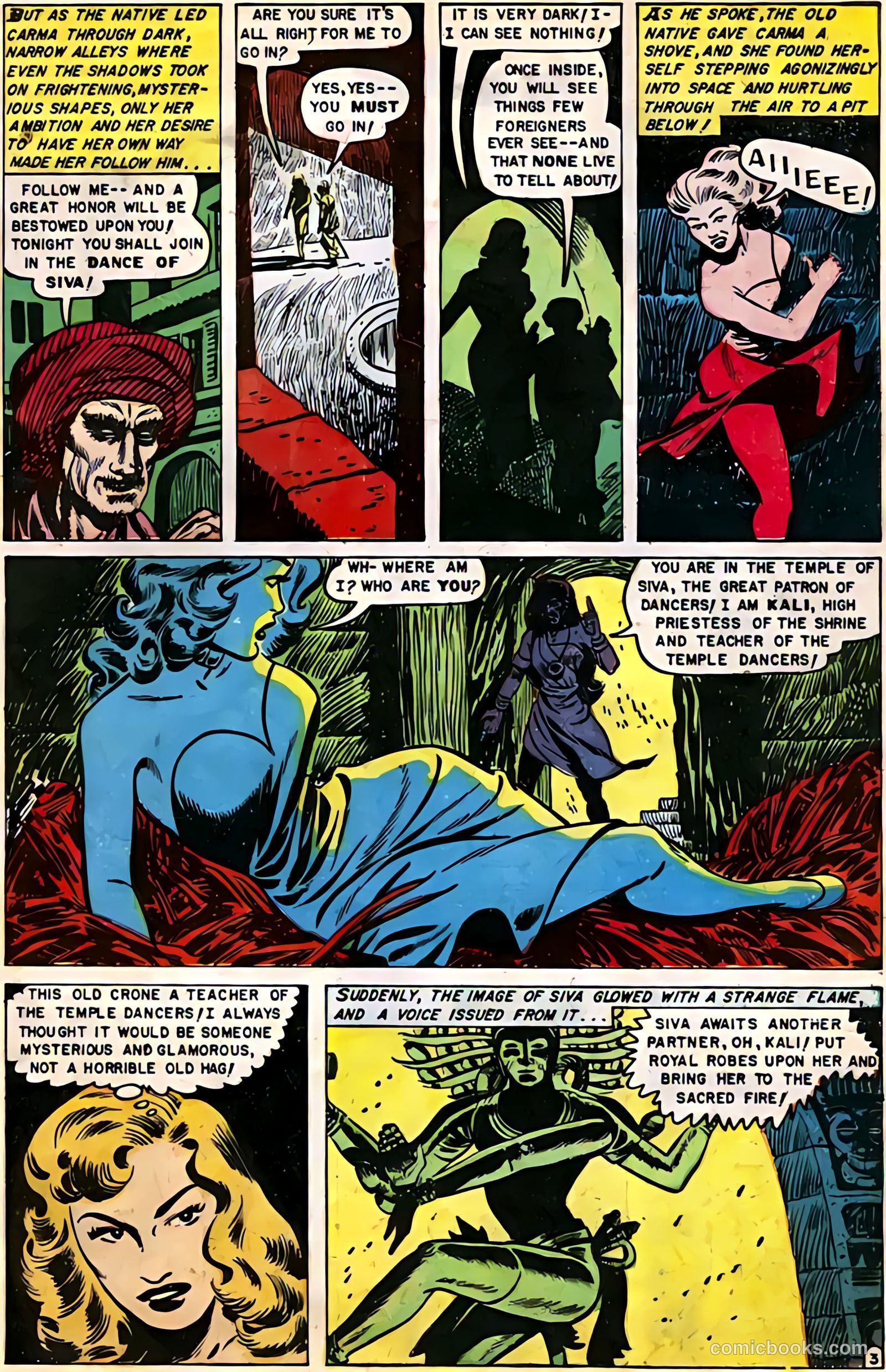 Web of Mystery #13 (1952) — page 4 of 30