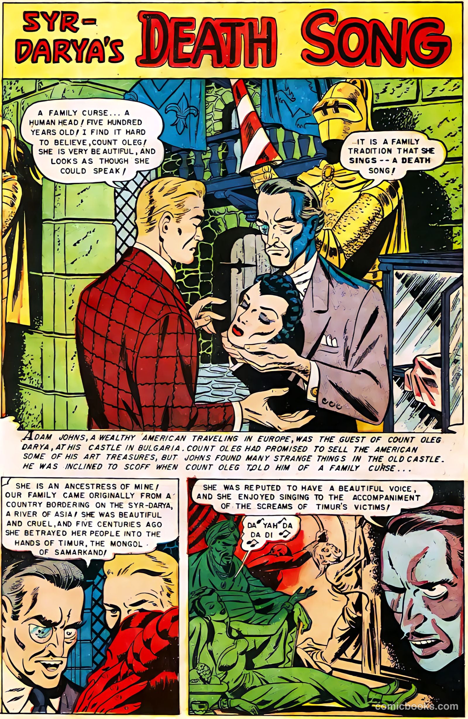 Web of Mystery #13 (1952) — page 16 of 30