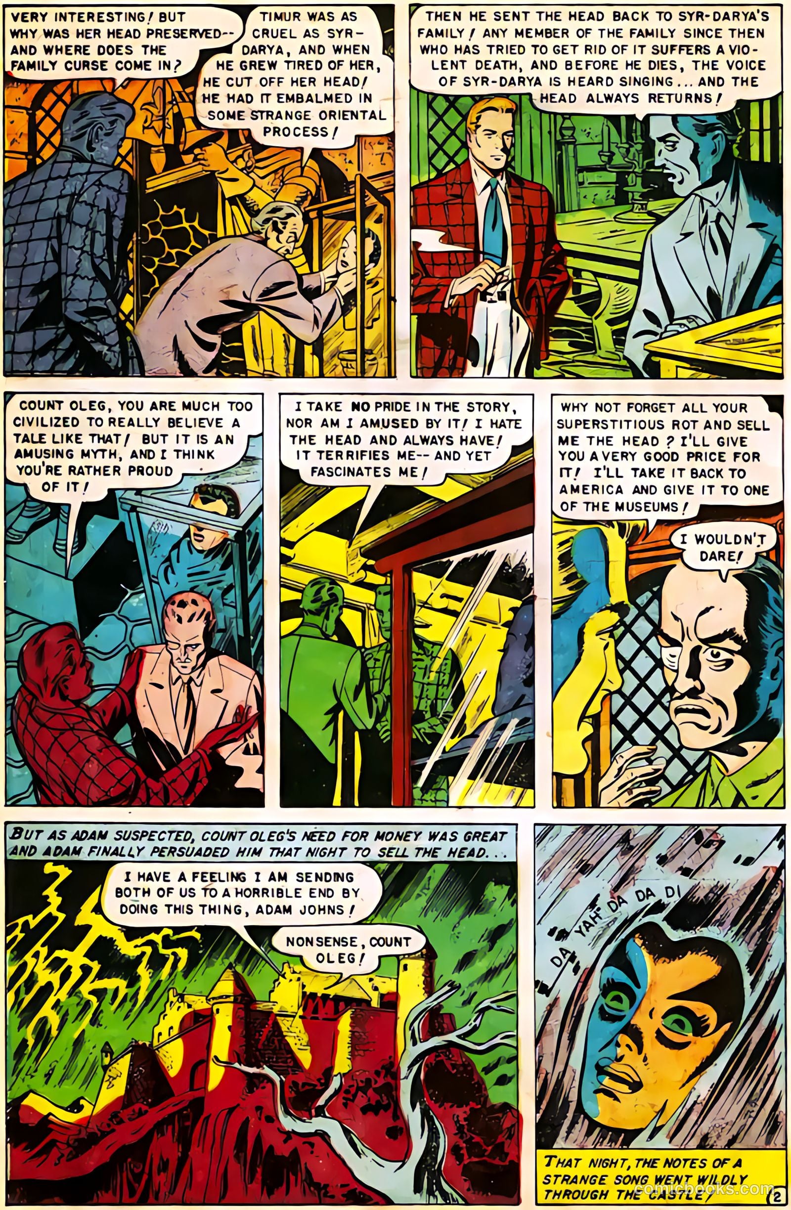 Web of Mystery #13 (1952) — page 17 of 30