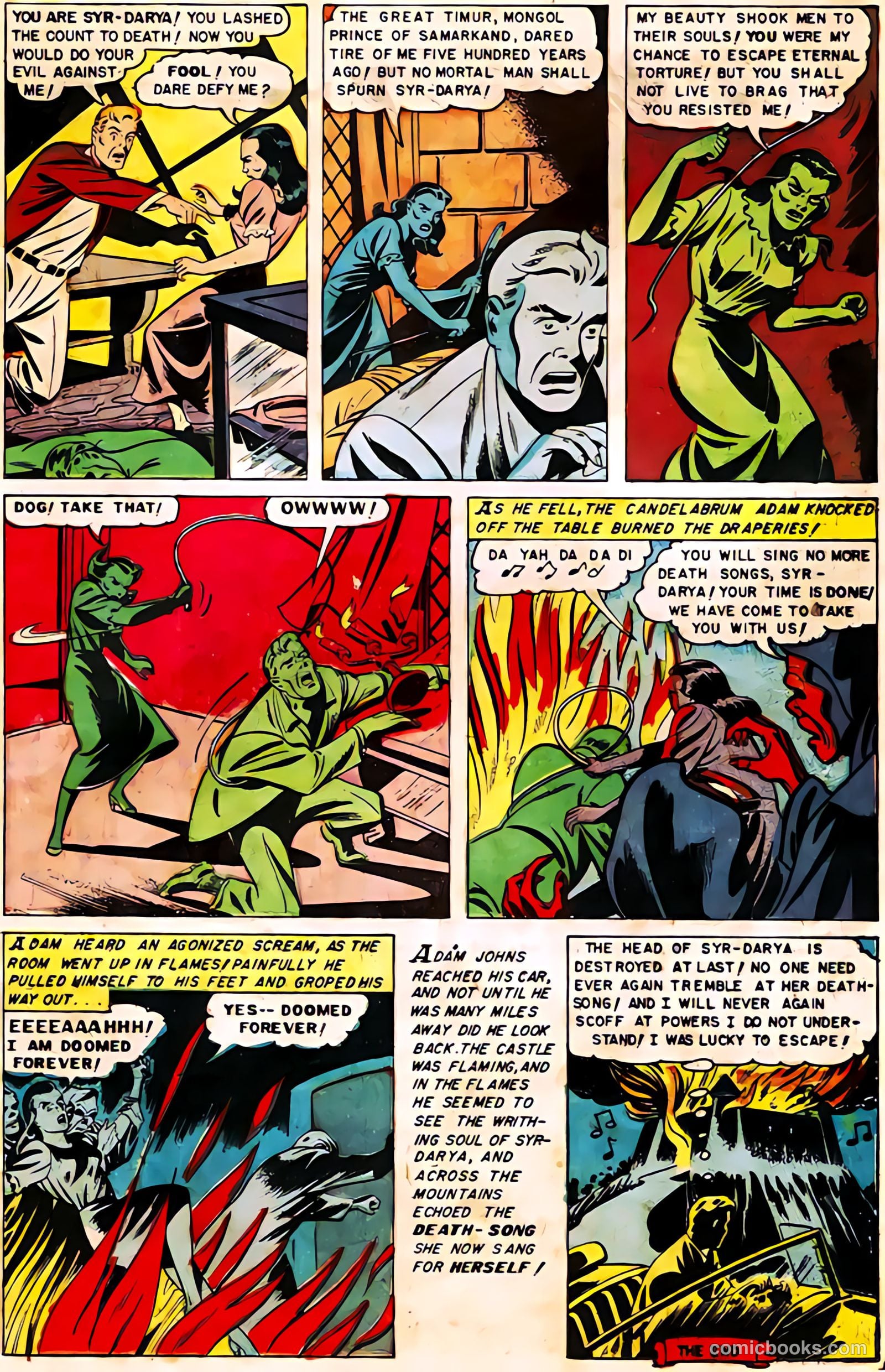 Web of Mystery #13 (1952) — page 22 of 30