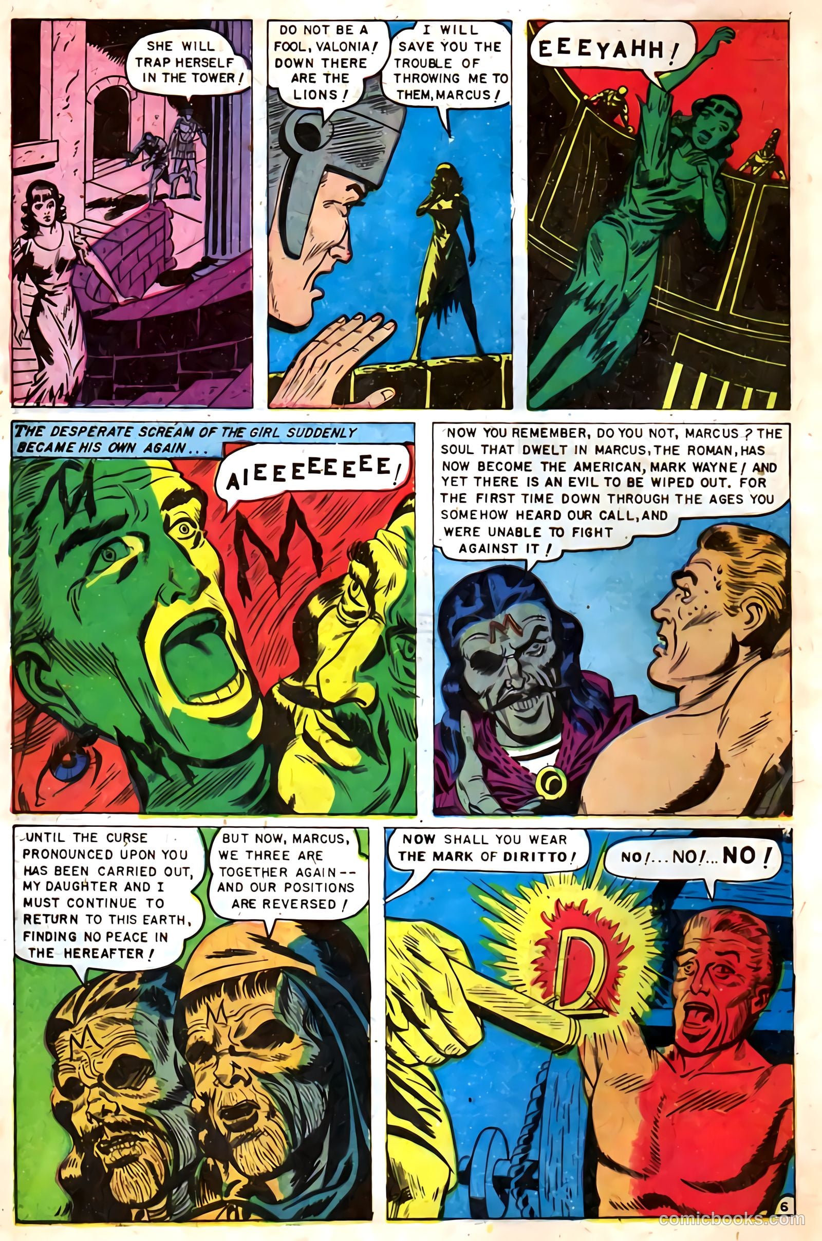 Web of Mystery #14 (1952) — page 8 of 36