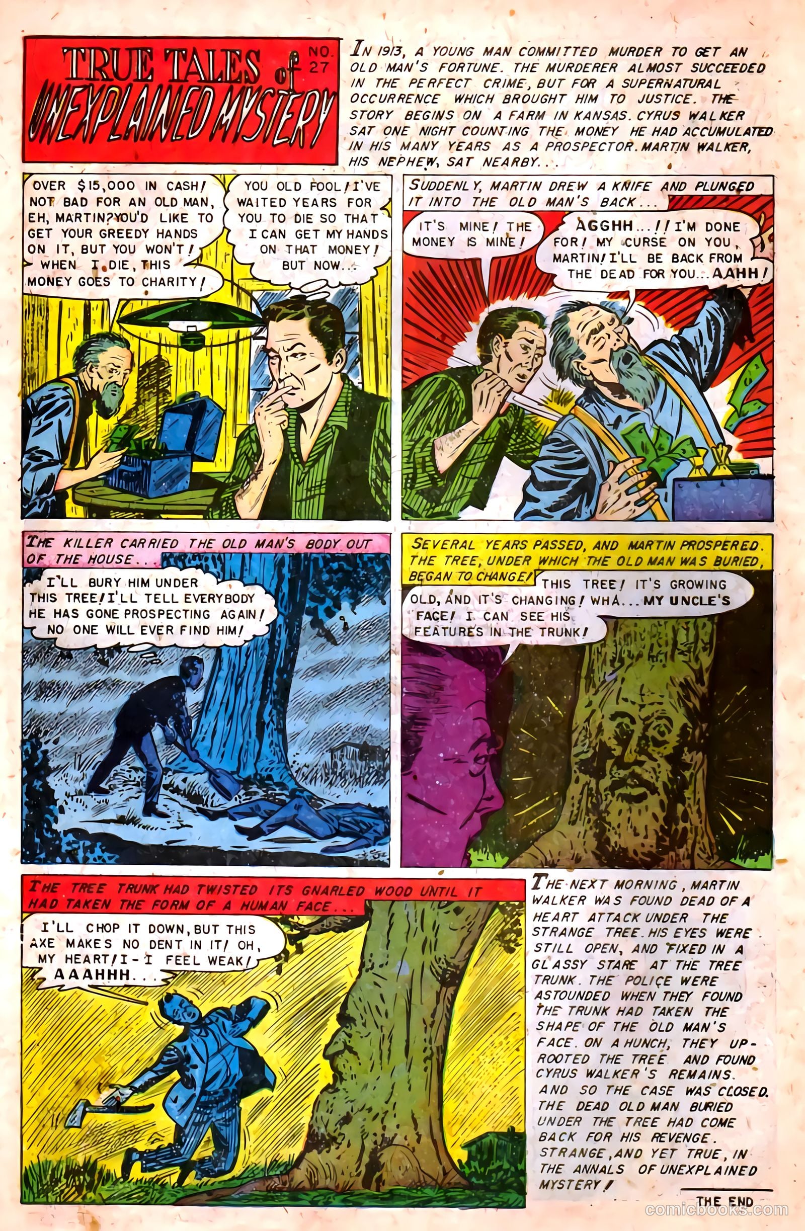 Web of Mystery #14 (1952) — page 10 of 36