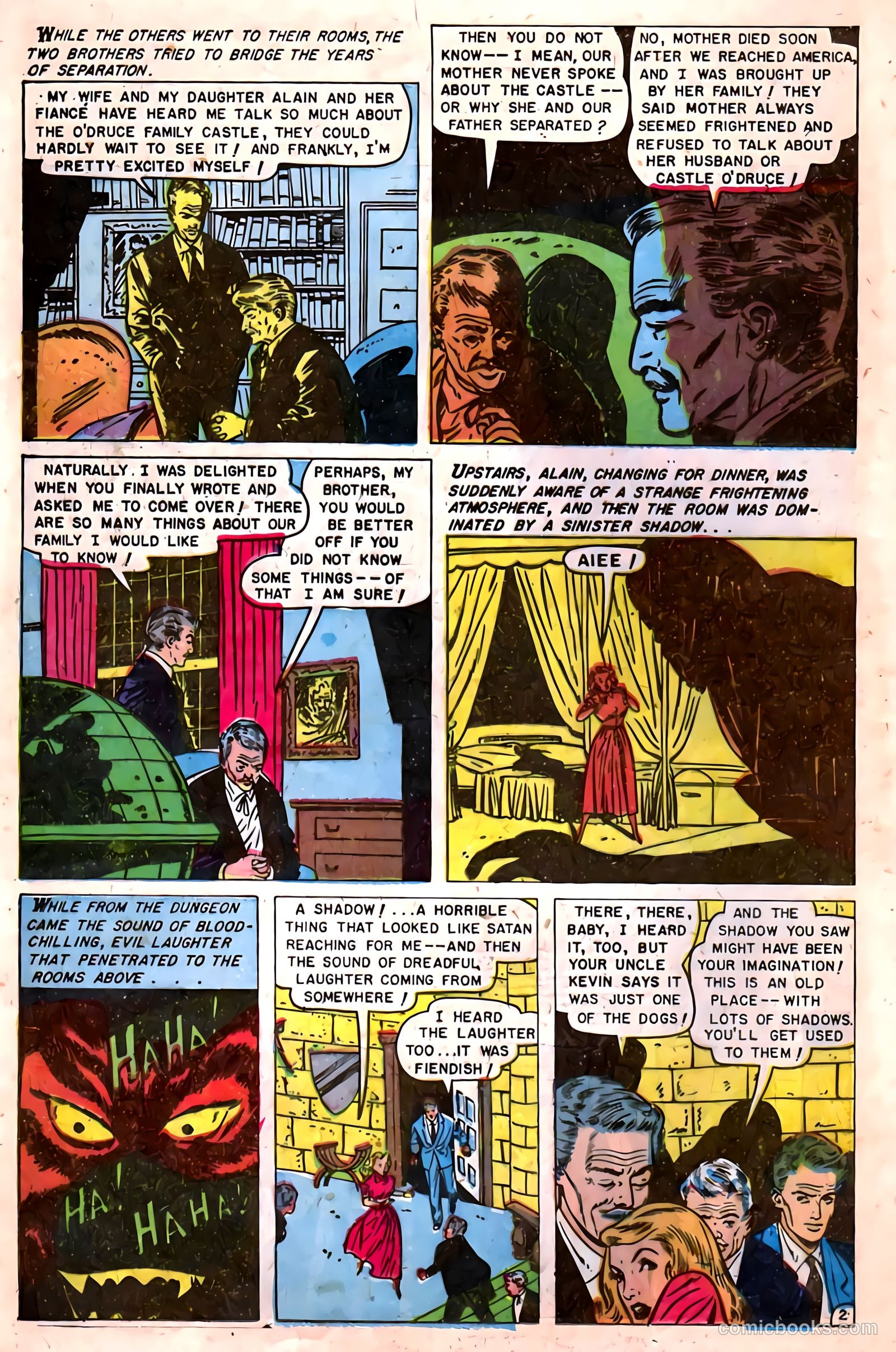 Web of Mystery #14 (1952) — page 12 of 36