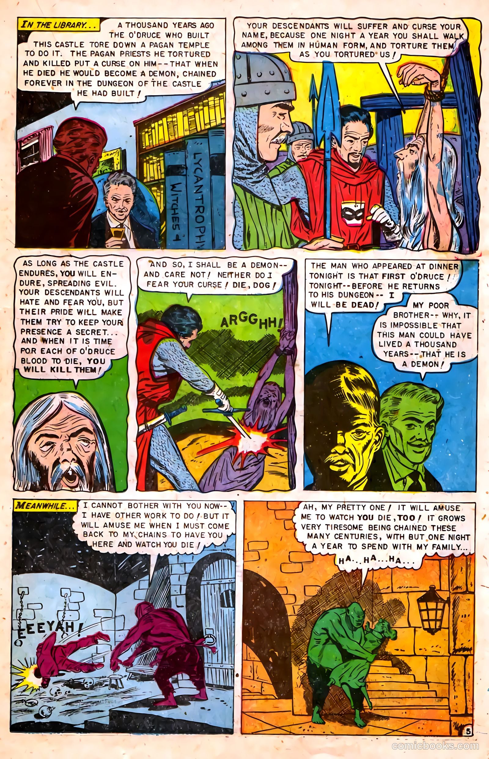 Web of Mystery #14 (1952) — page 15 of 36