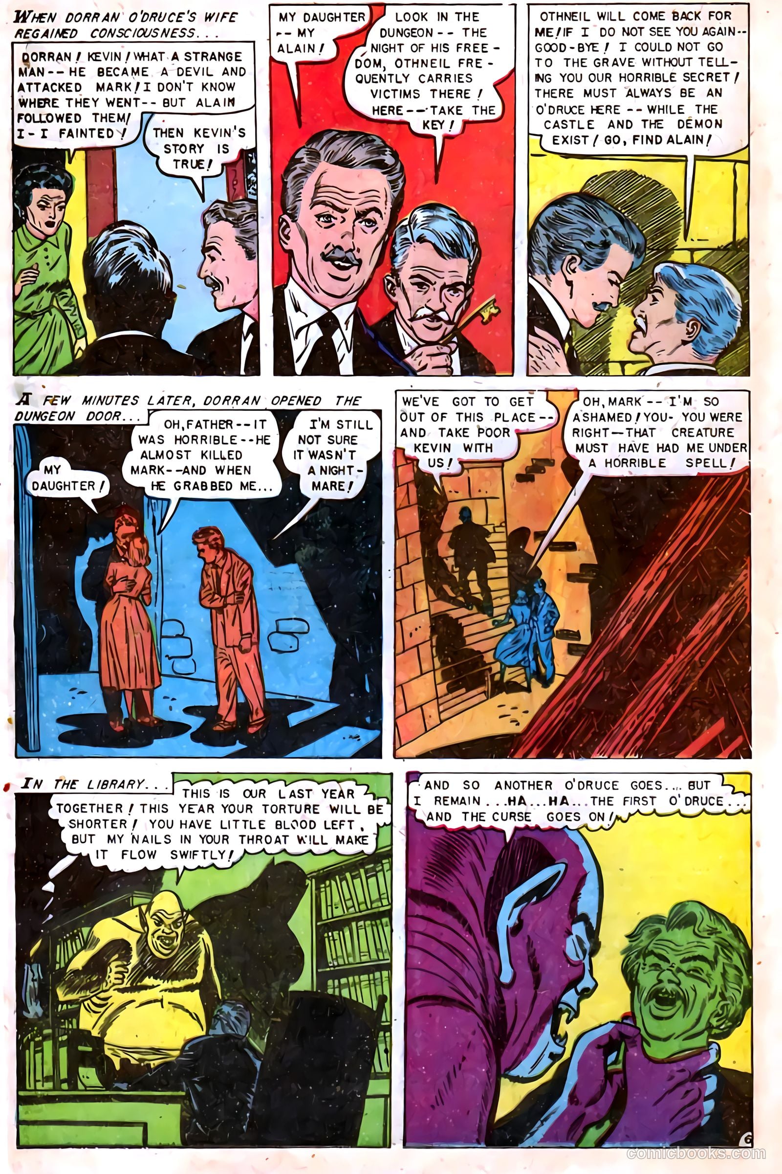 Web of Mystery #14 (1952) — page 16 of 36