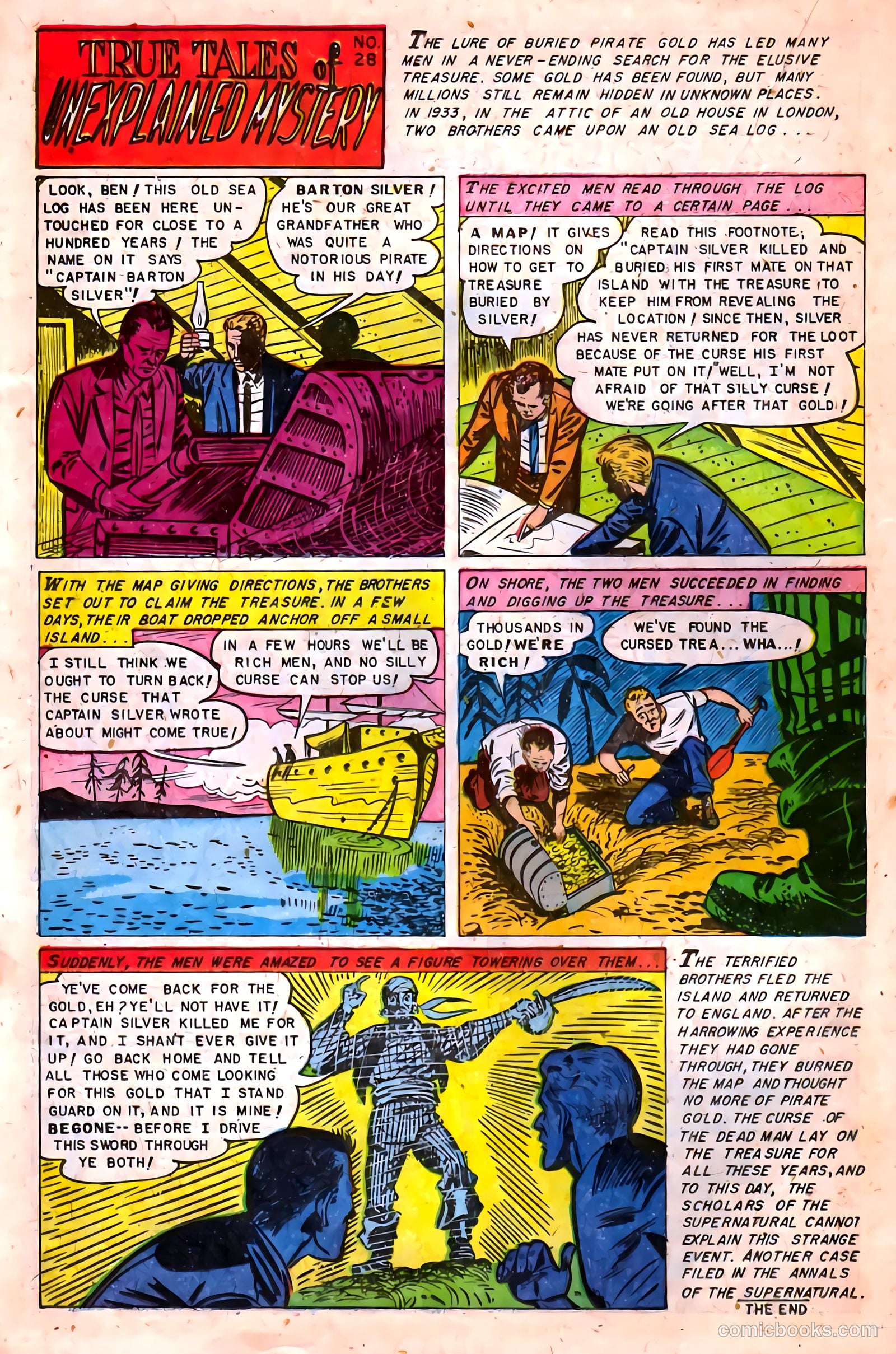 Web of Mystery #14 (1952) — page 18 of 36
