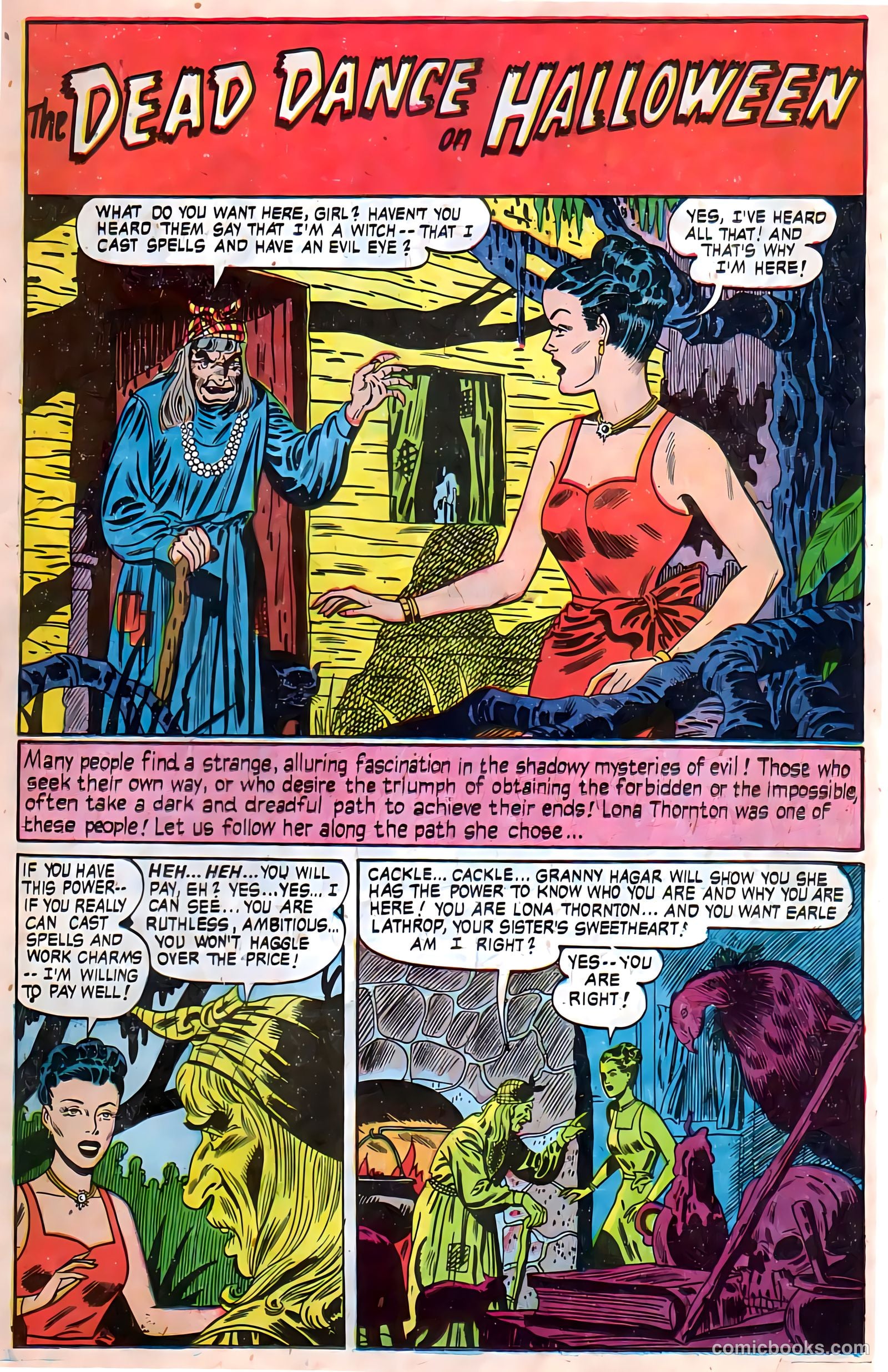 Web of Mystery #14 (1952) — page 19 of 36