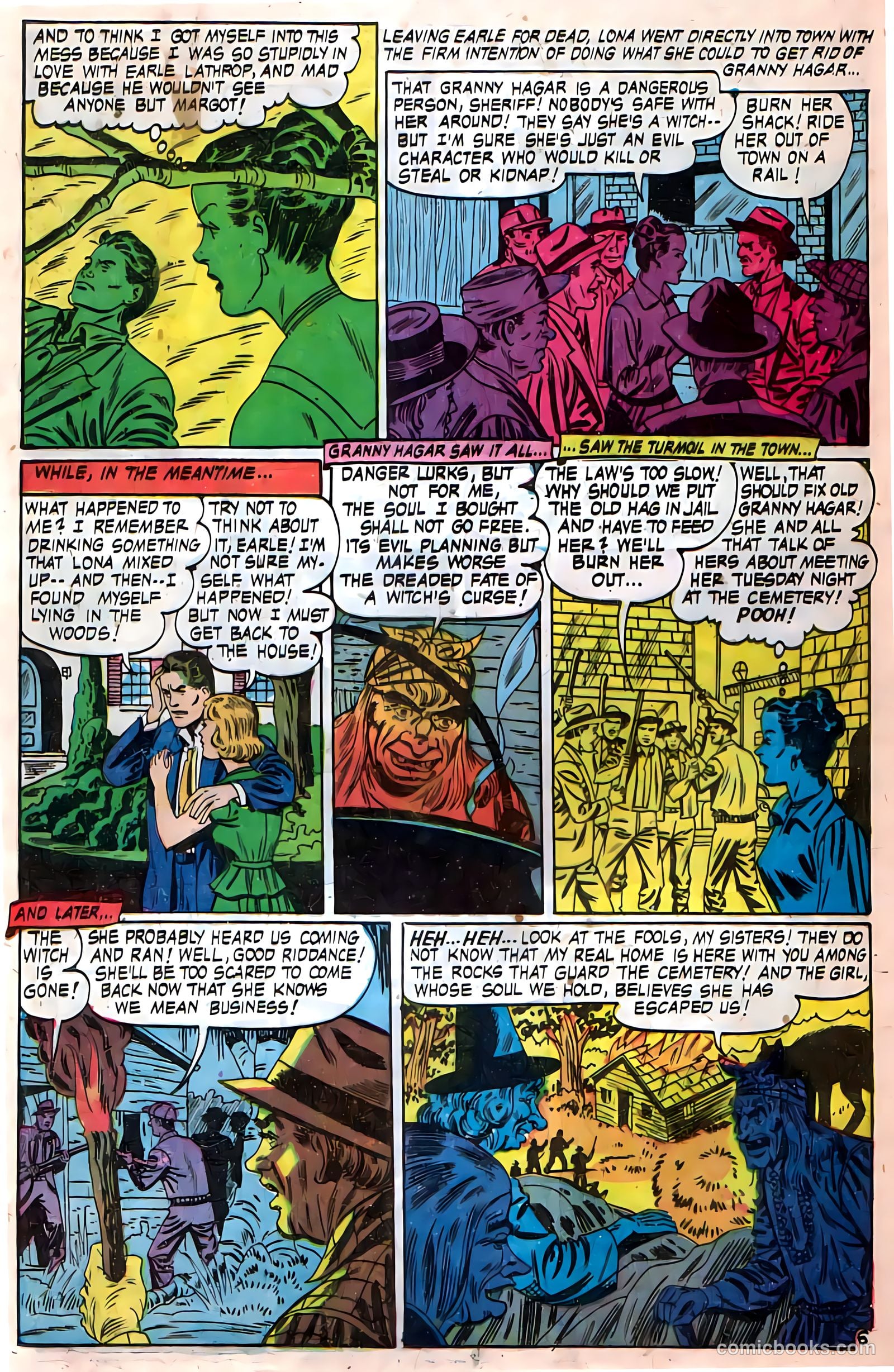 Web of Mystery #14 (1952) — page 24 of 36