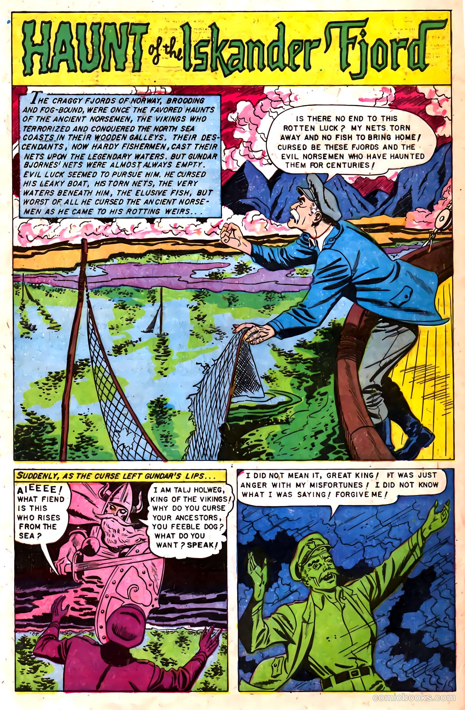 Web of Mystery #14 (1952) — page 28 of 36