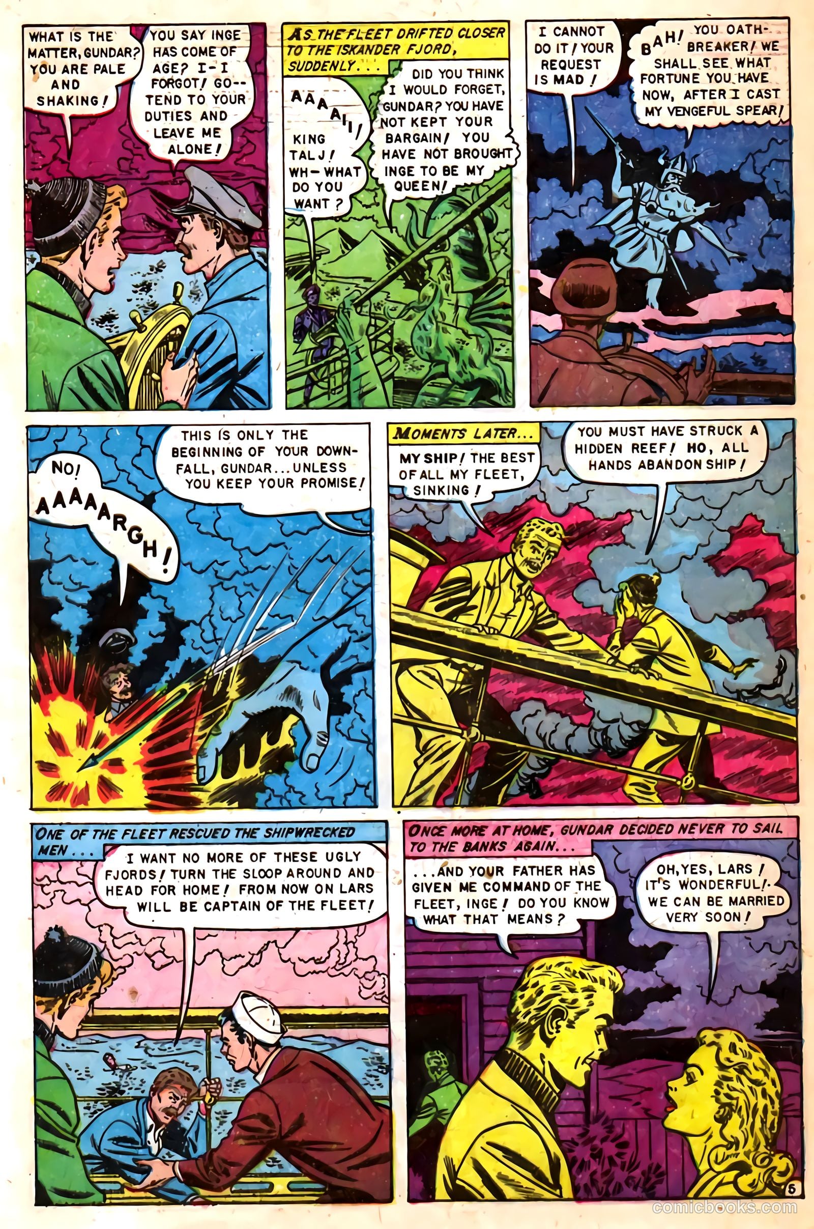 Web of Mystery #14 (1952) — page 32 of 36