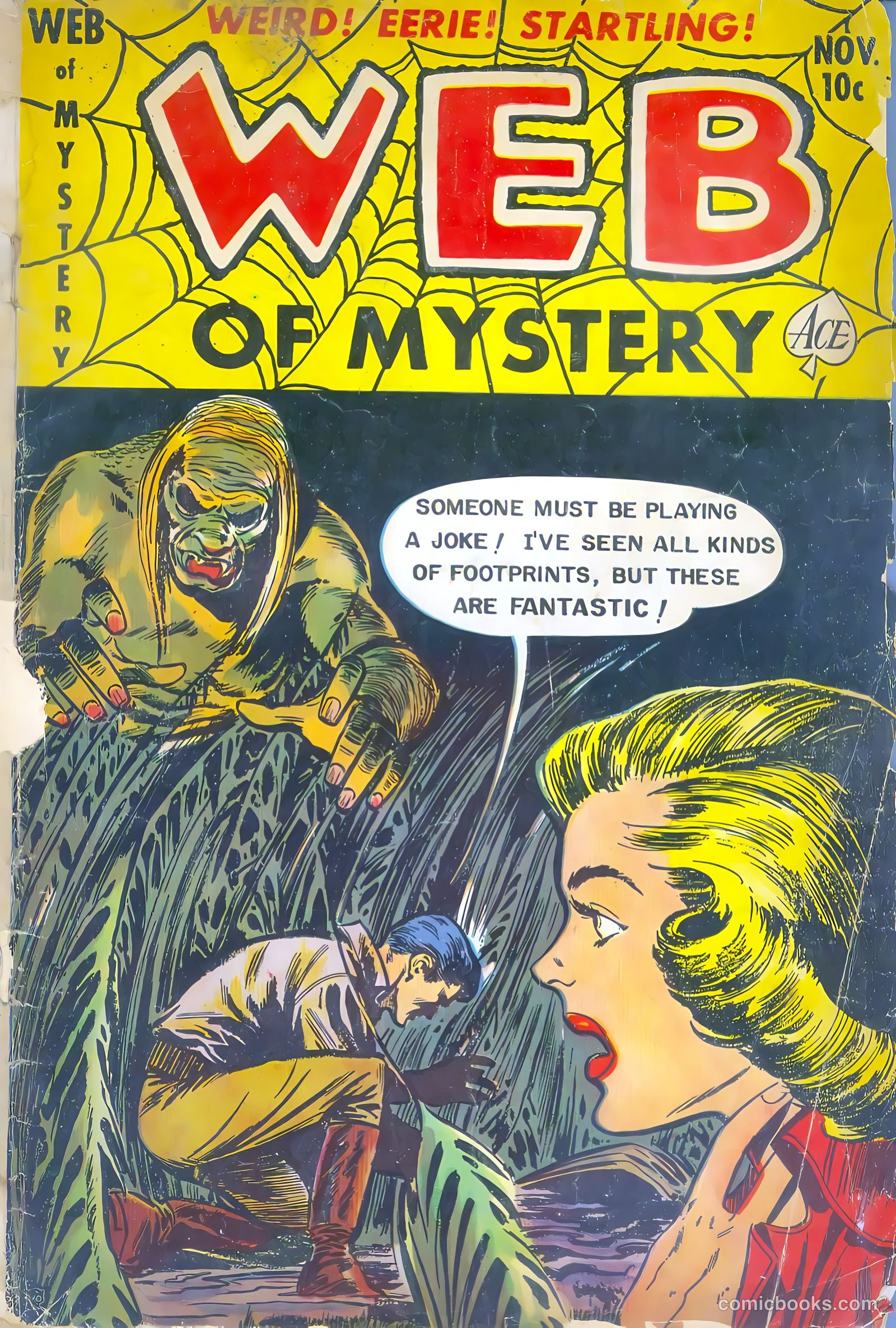 Web of Mystery #15 (1952) — page 2 of 37