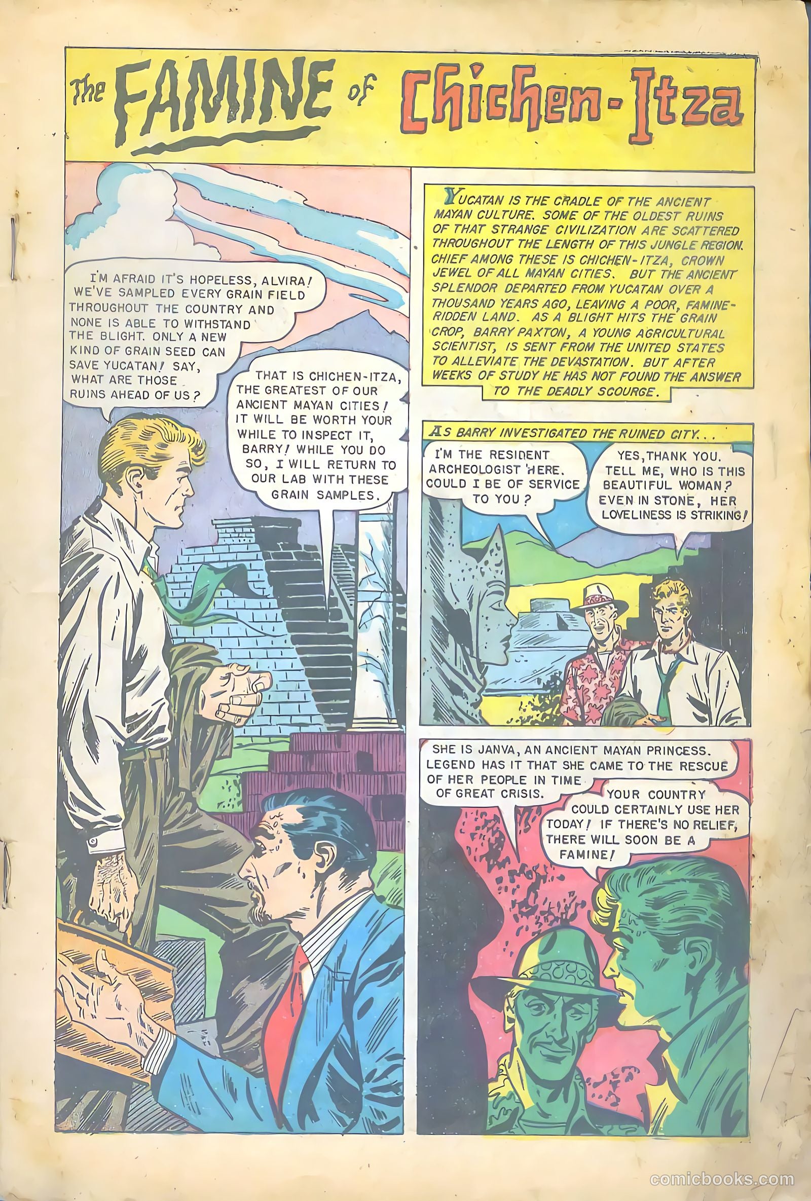 Web of Mystery #15 (1952) — page 4 of 37