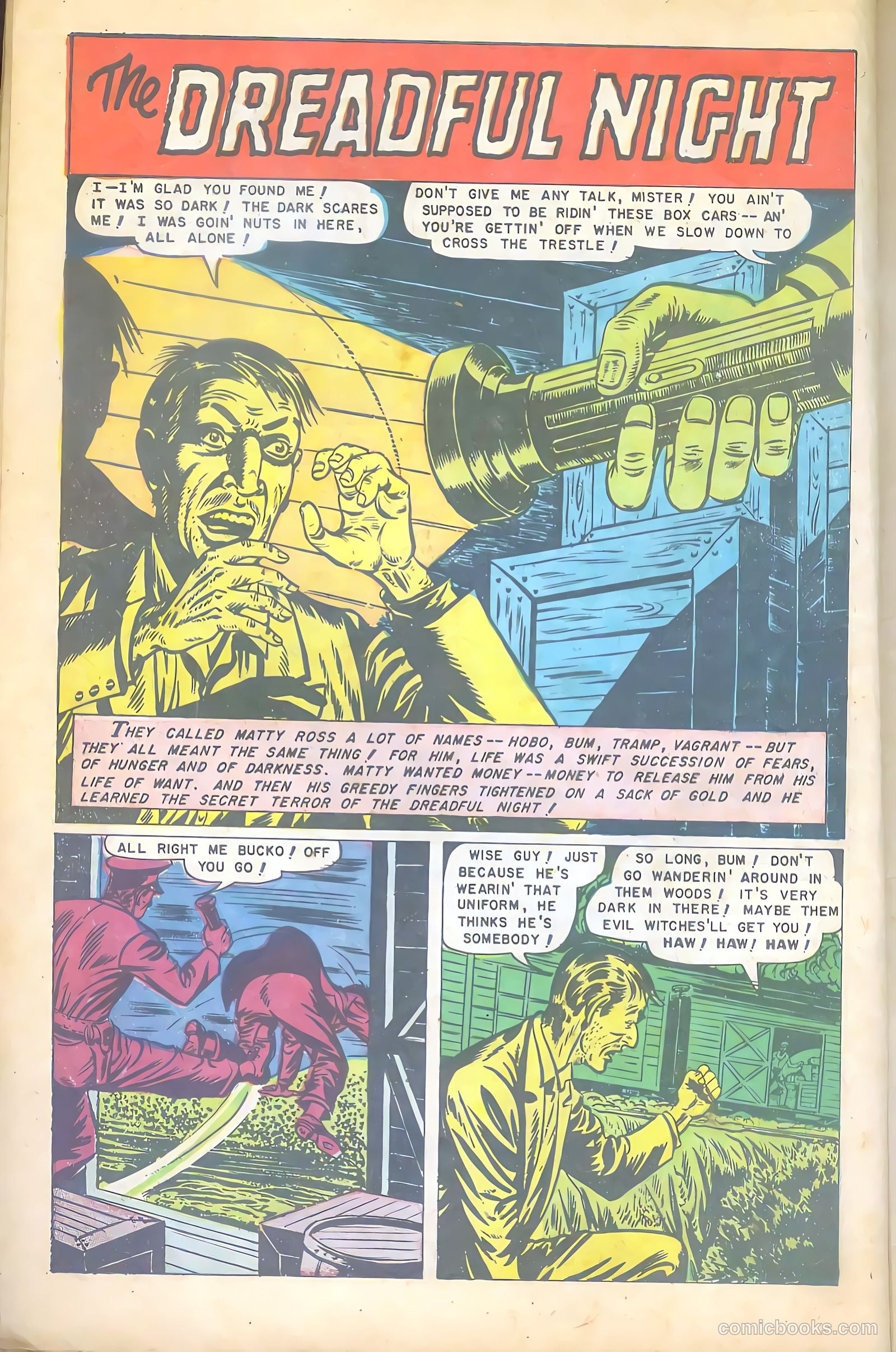 Web of Mystery #15 (1952) — page 11 of 37