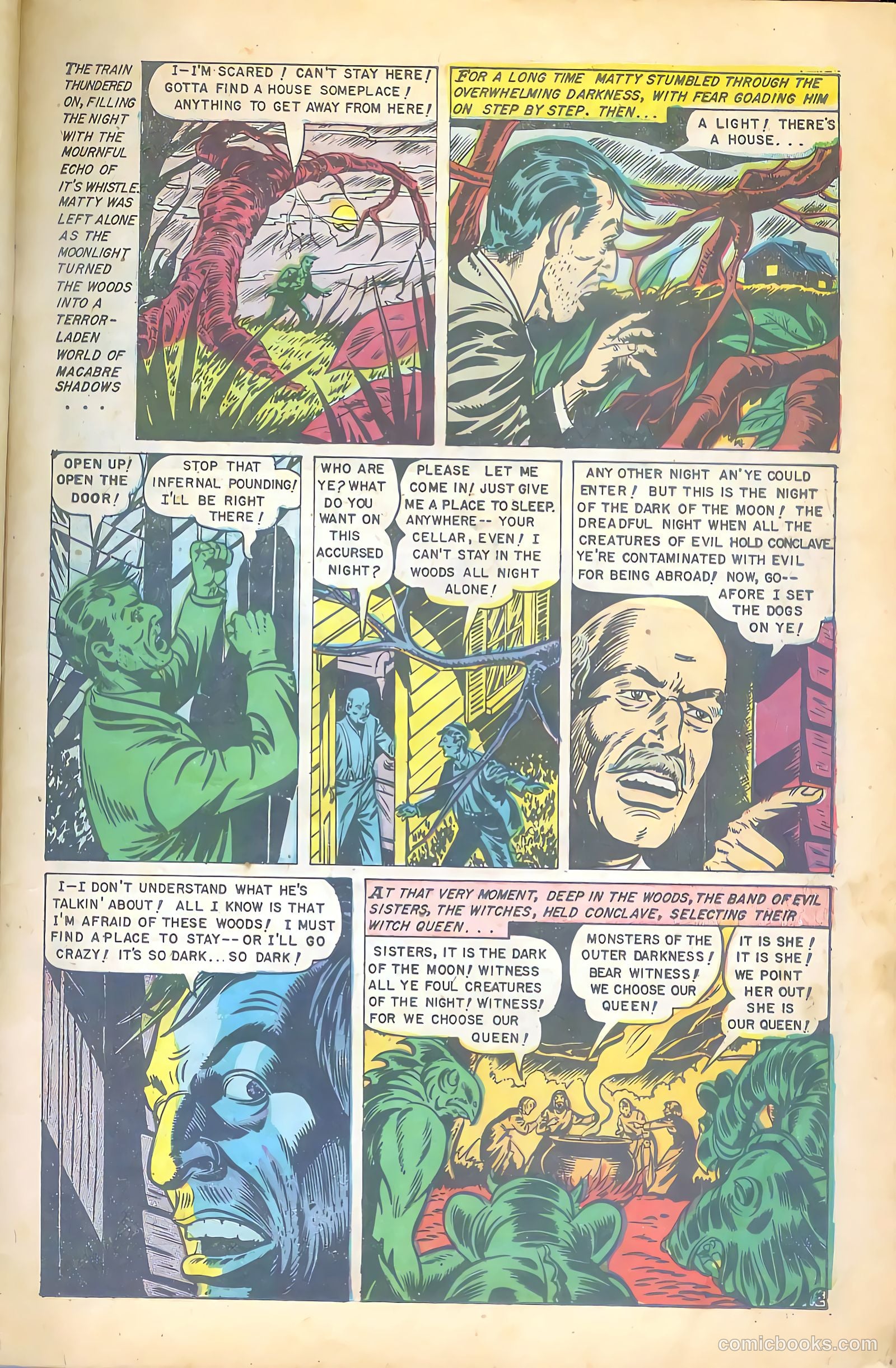 Web of Mystery #15 (1952) — page 12 of 37