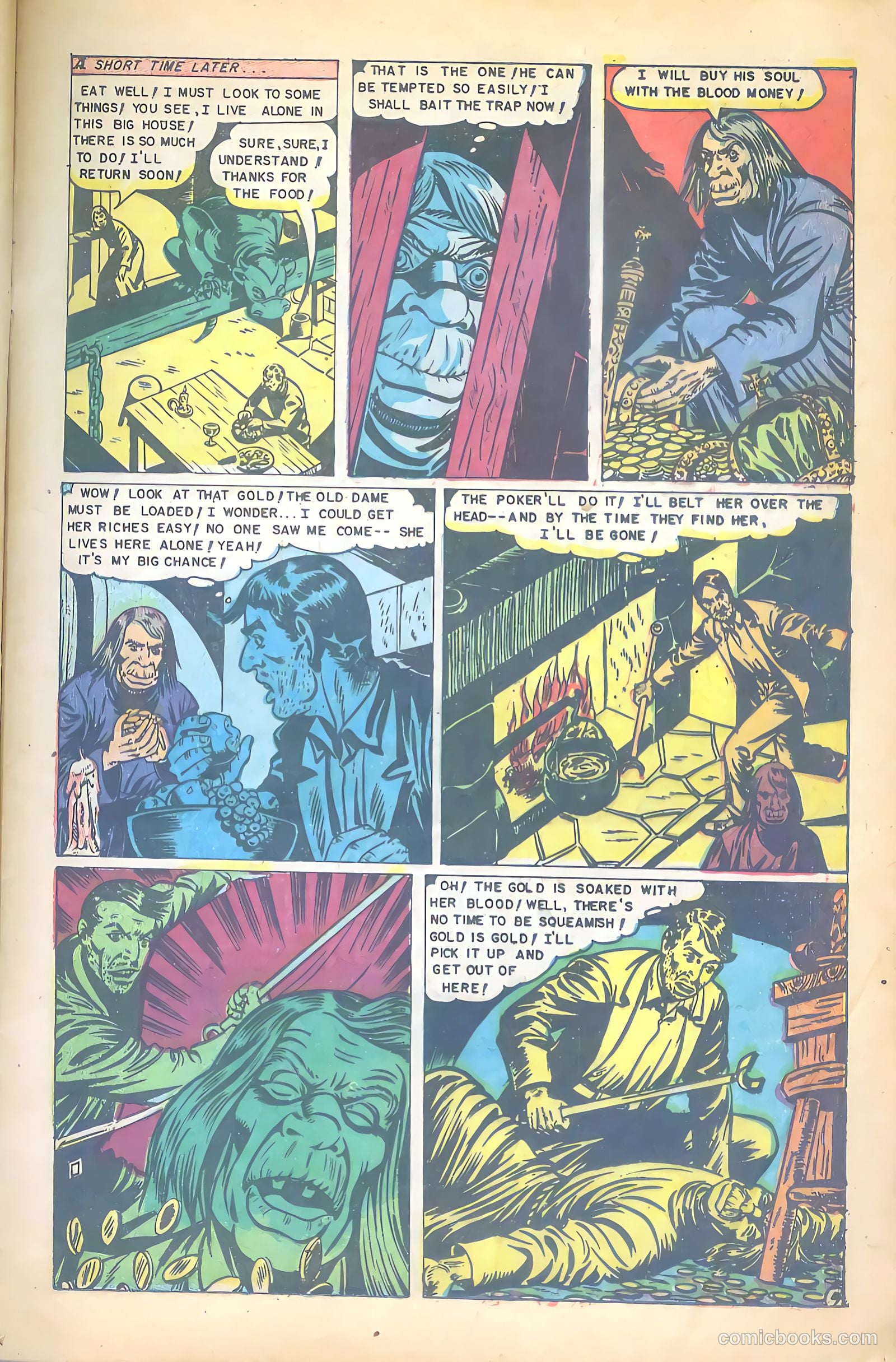 Web of Mystery #15 (1952) — page 14 of 37