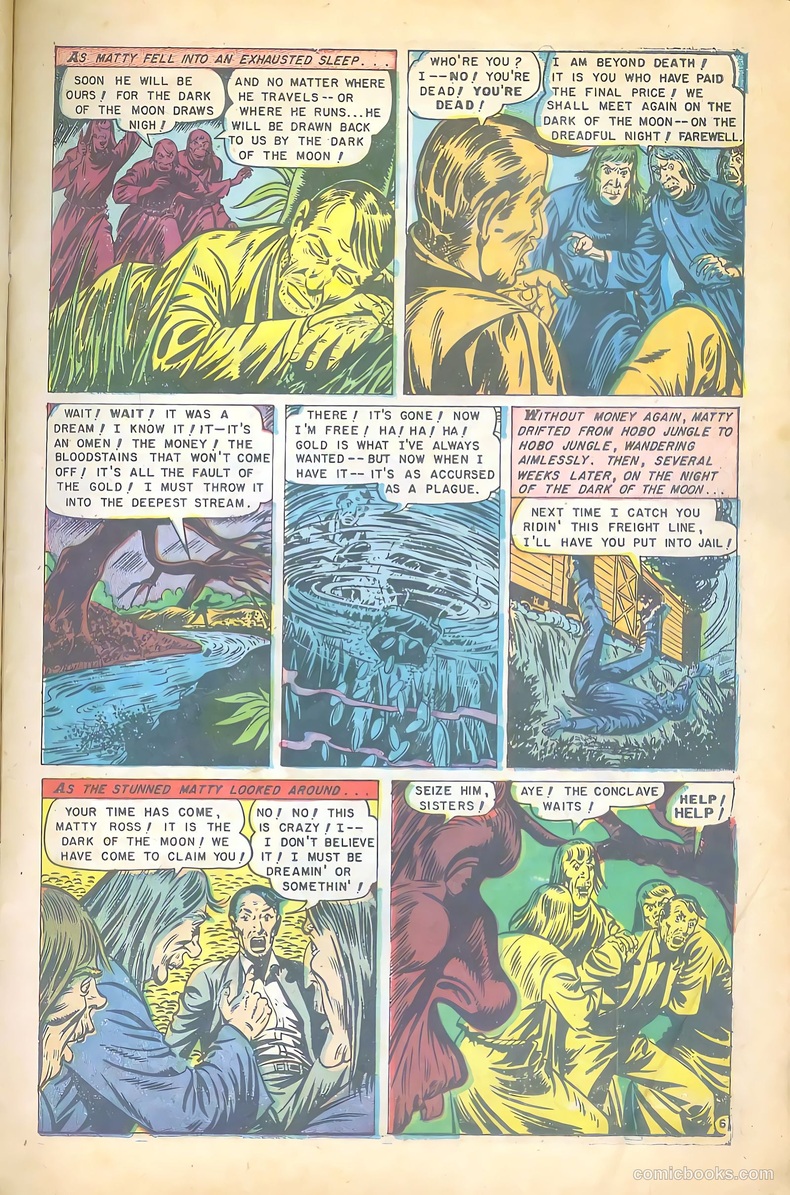 Web of Mystery #15 (1952) — page 16 of 37