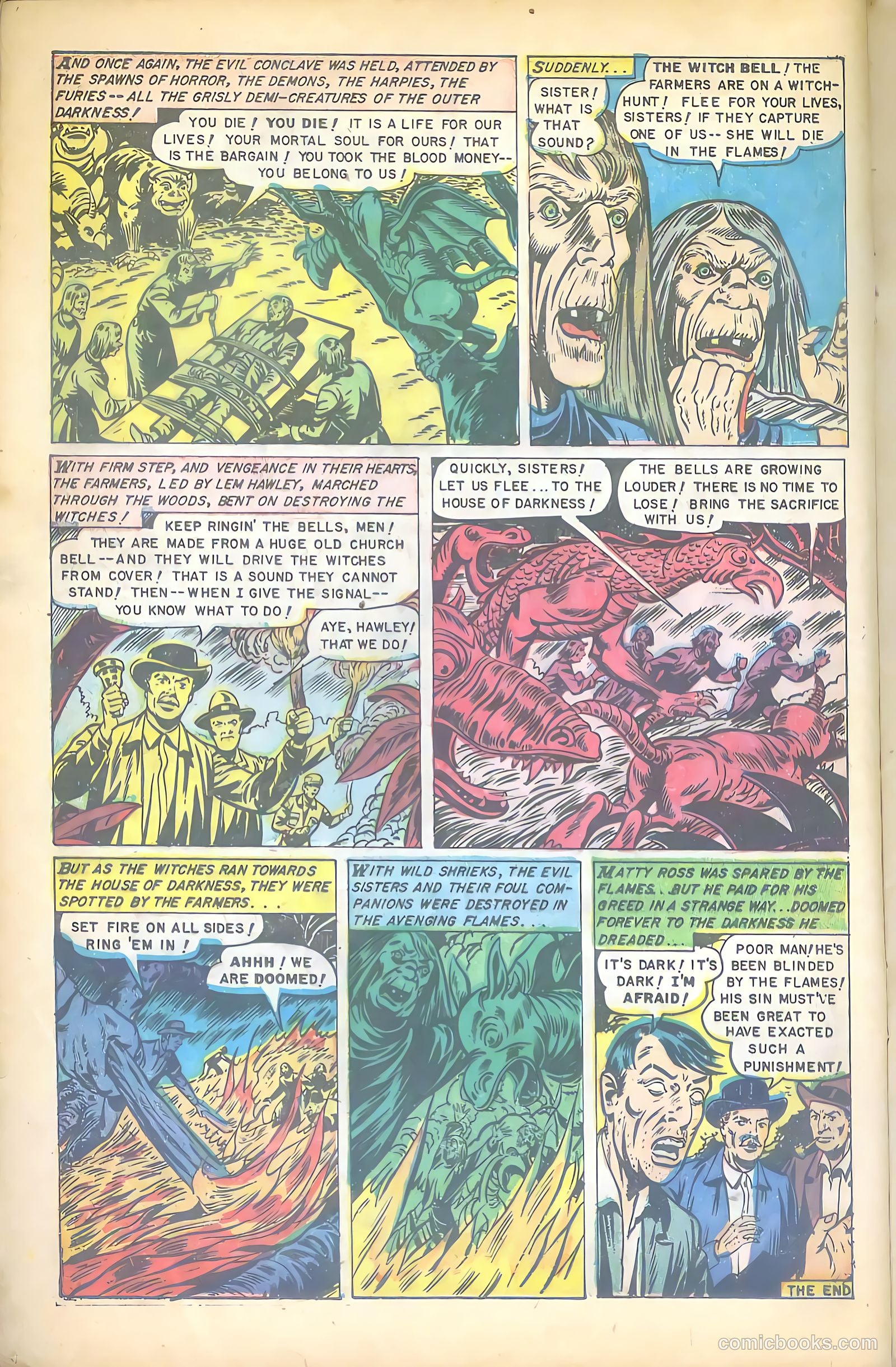 Web of Mystery #15 (1952) — page 17 of 37
