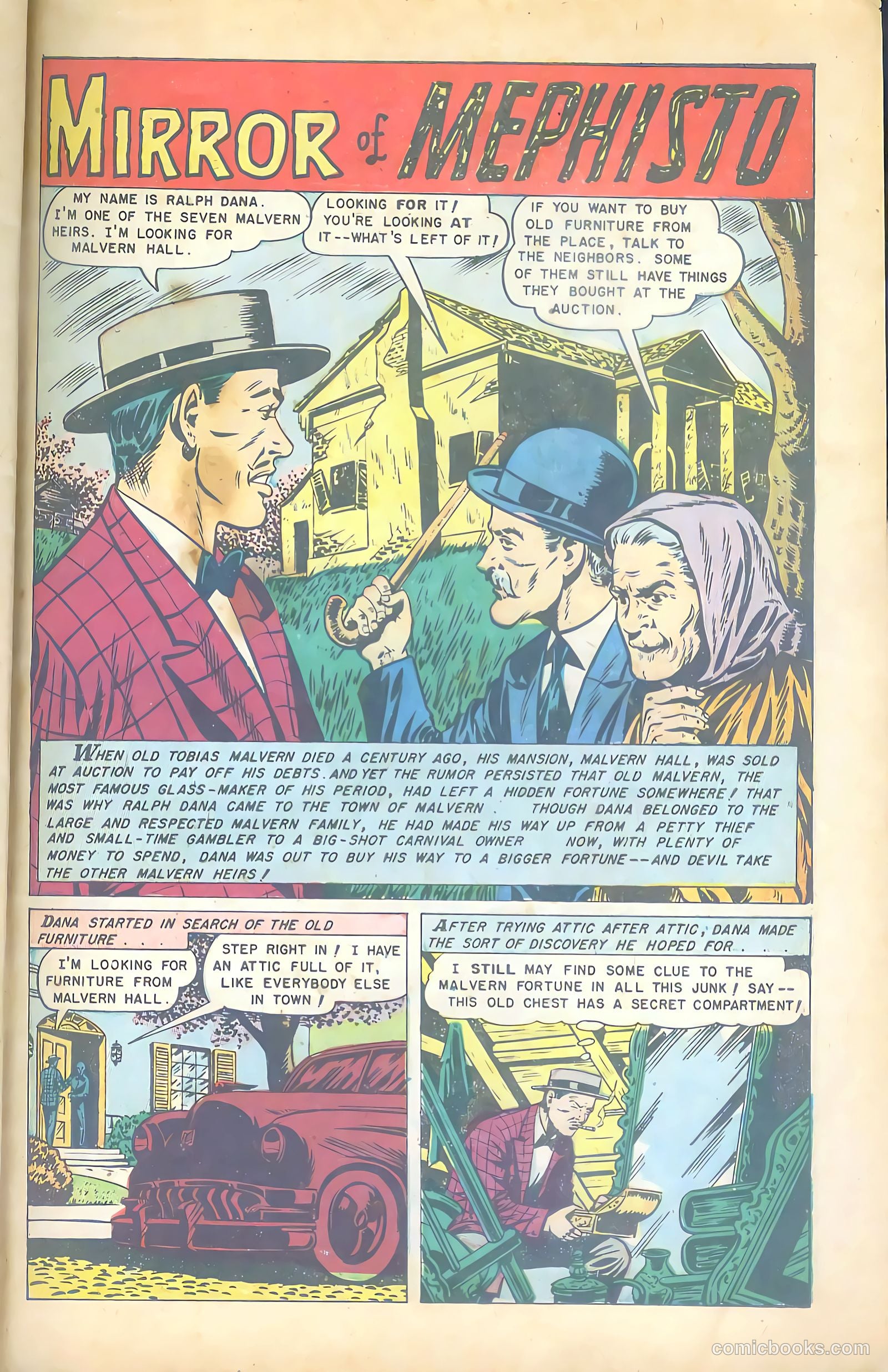 Web of Mystery #15 (1952) — page 28 of 37