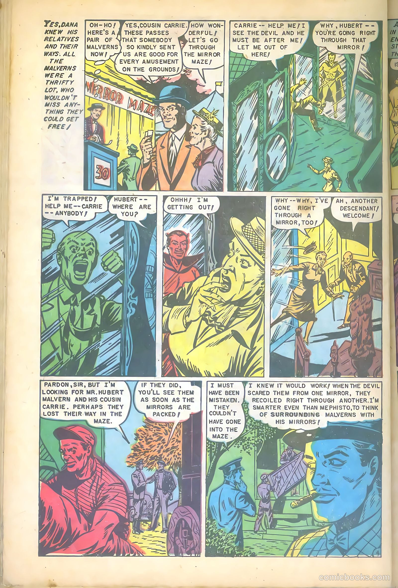 Web of Mystery #15 (1952) — page 31 of 37