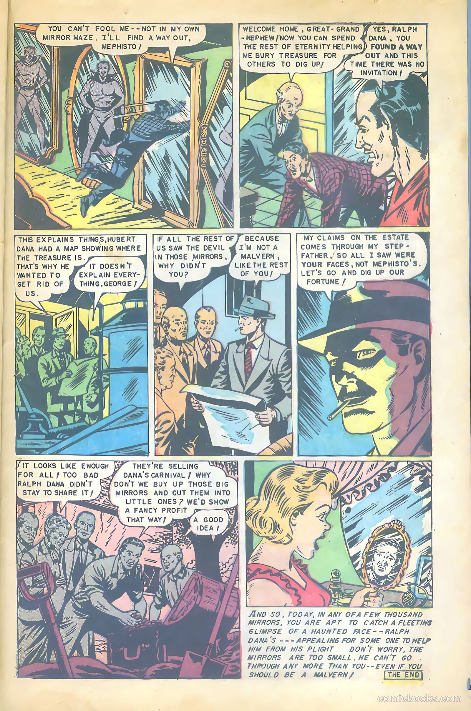 Web of Mystery #15 (1952) — page 34 of 37