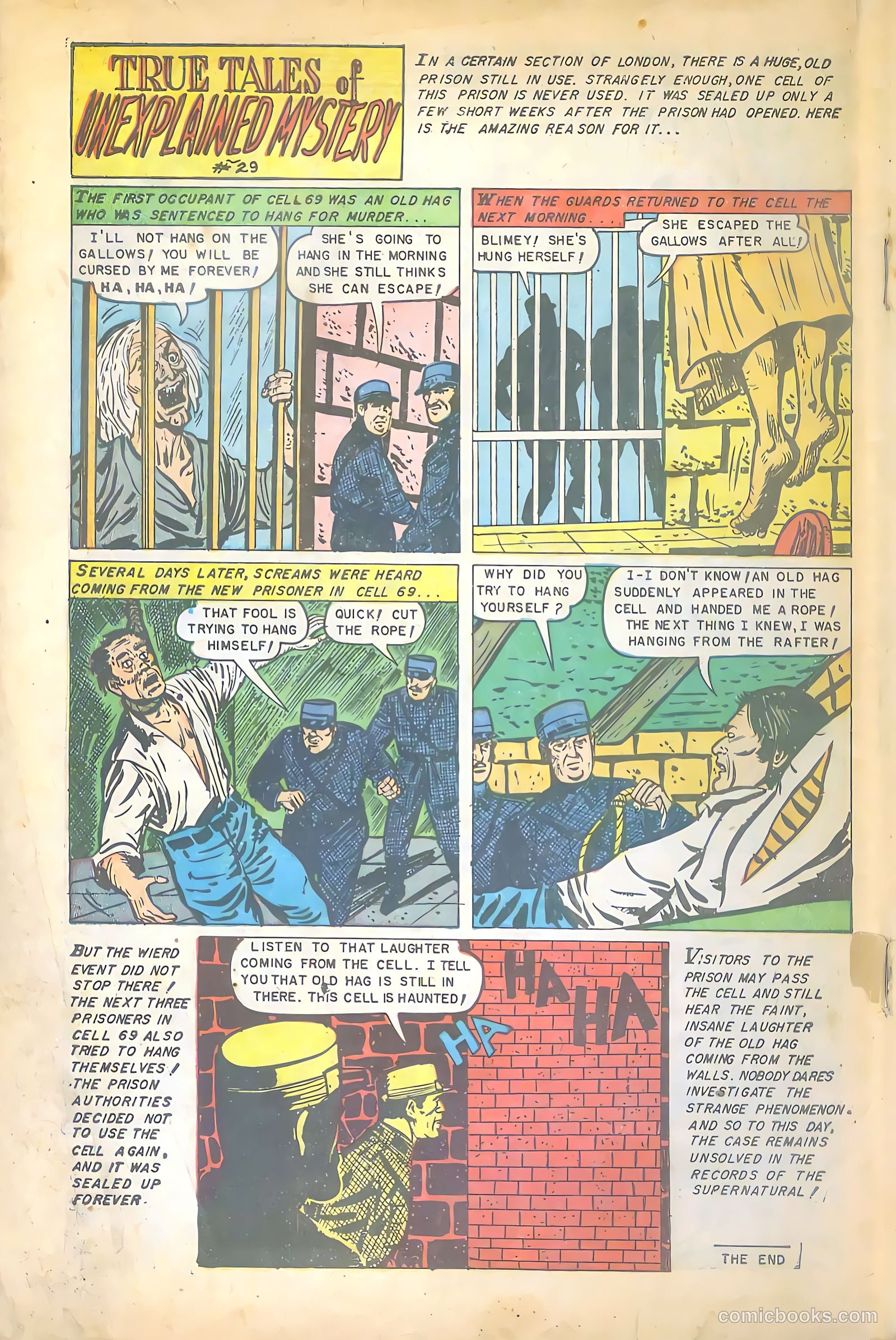 Web of Mystery #15 (1952) — page 35 of 37