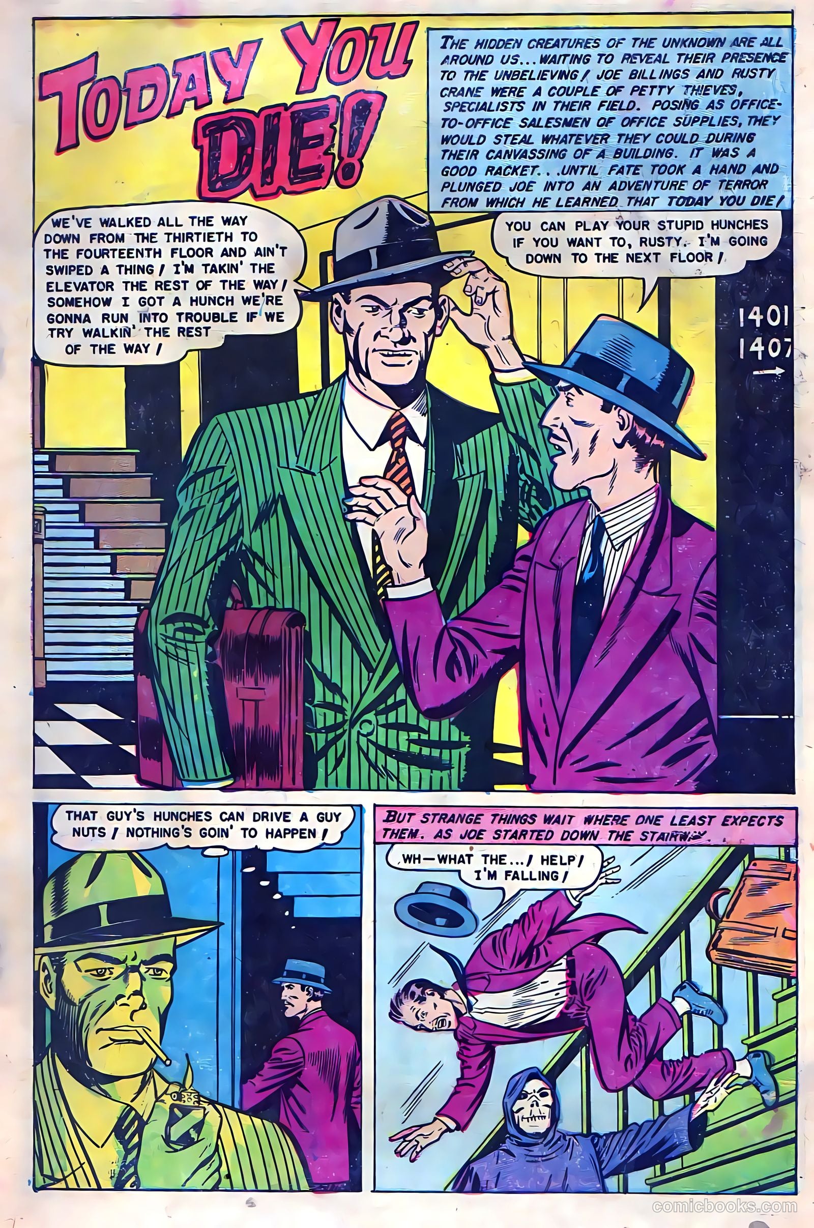 Web of Mystery #16 (1952) — page 3 of 36