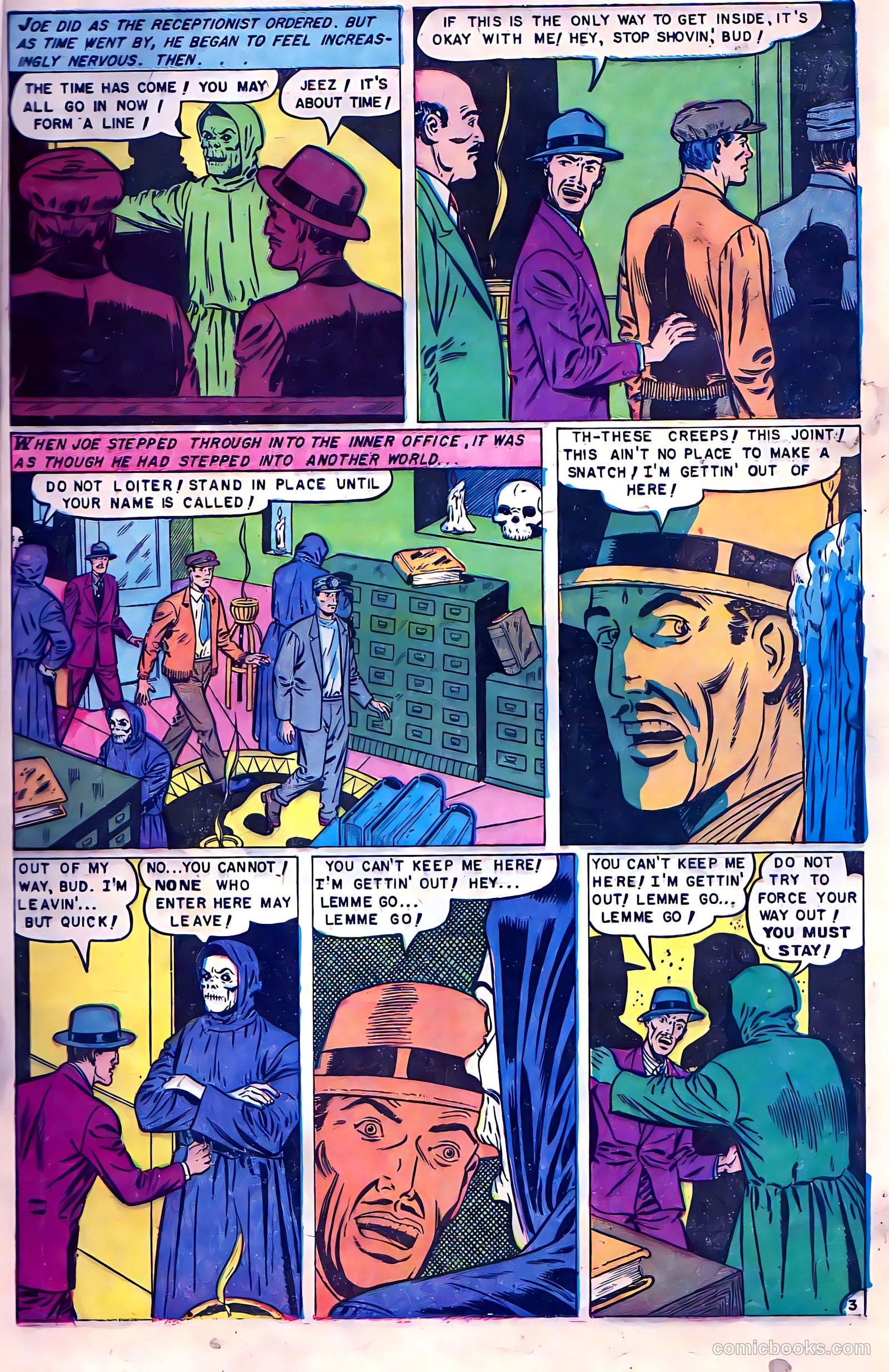 Web of Mystery #16 (1952) — page 5 of 36