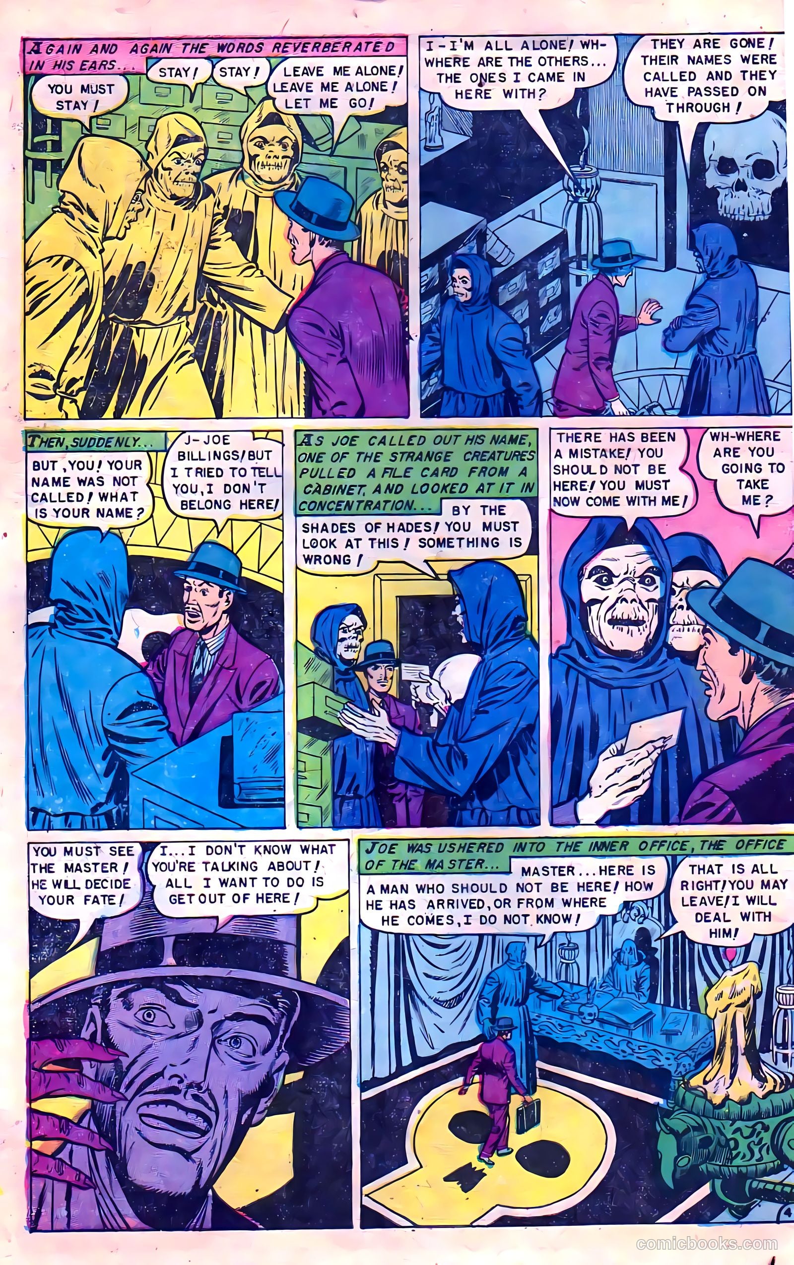 Web of Mystery #16 (1952) — page 6 of 36