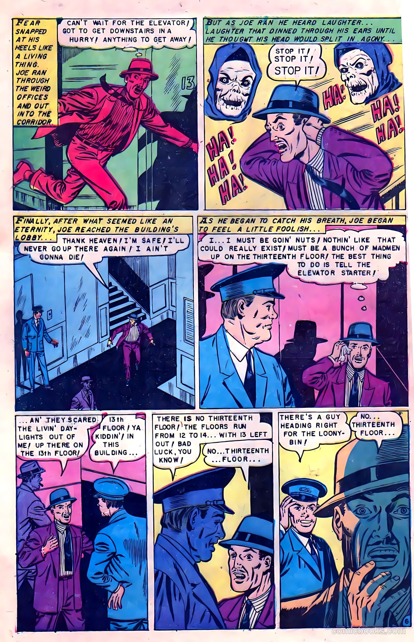Web of Mystery #16 (1952) — page 8 of 36