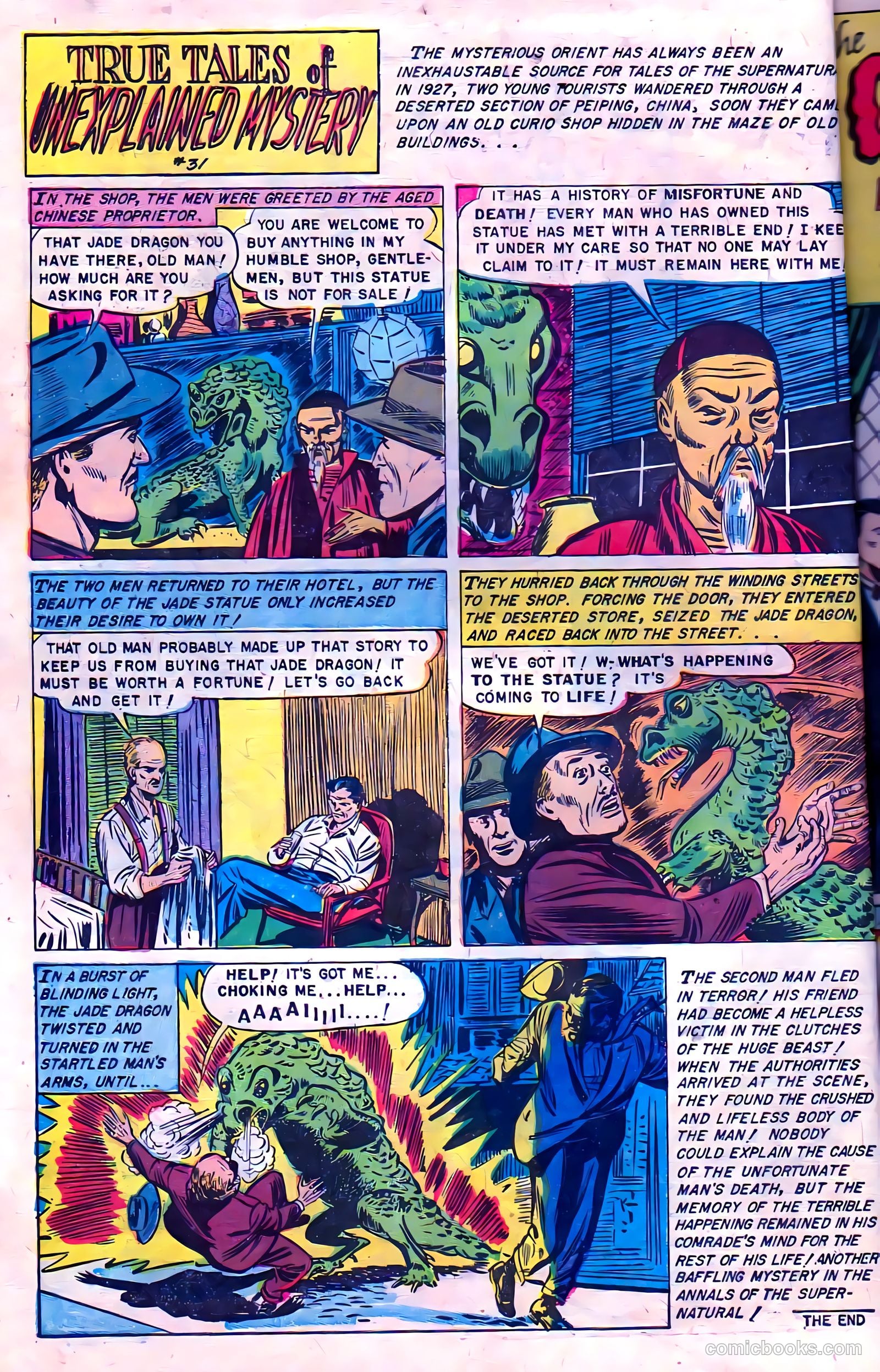 Web of Mystery #16 (1952) — page 10 of 36