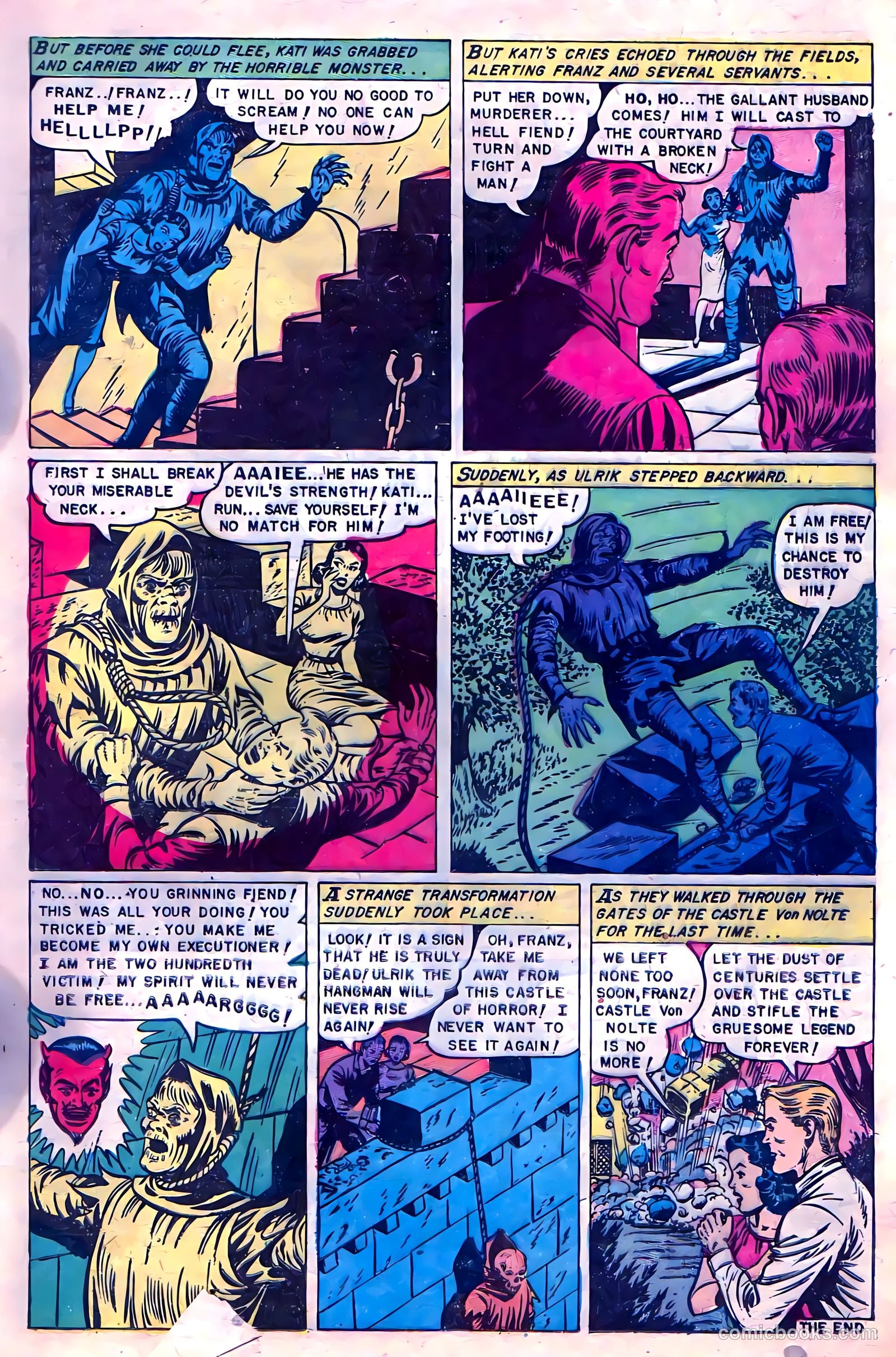 Web of Mystery #16 (1952) — page 17 of 36