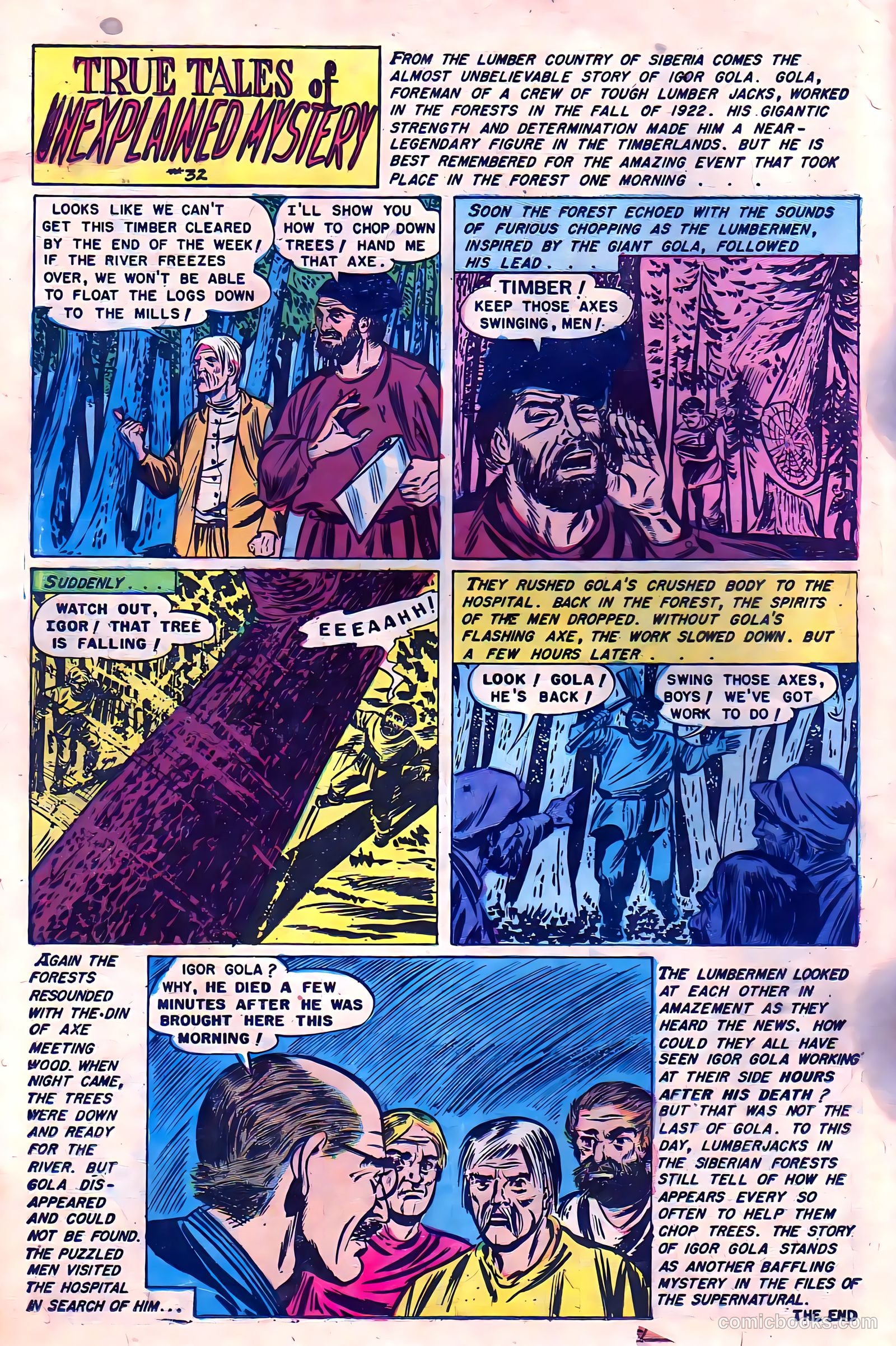 Web of Mystery #16 (1952) — page 18 of 36