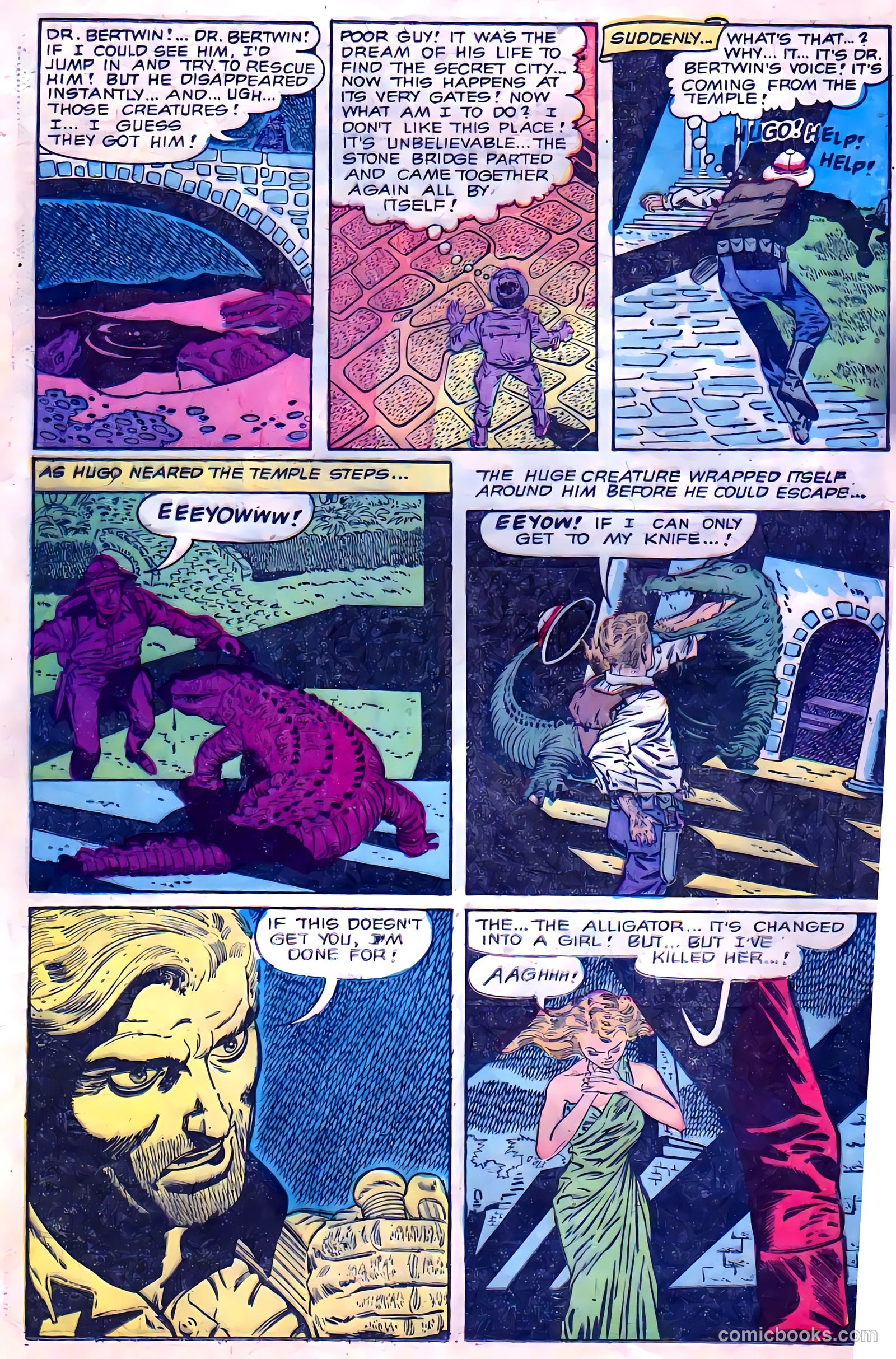 Web of Mystery #16 (1952) — page 20 of 36