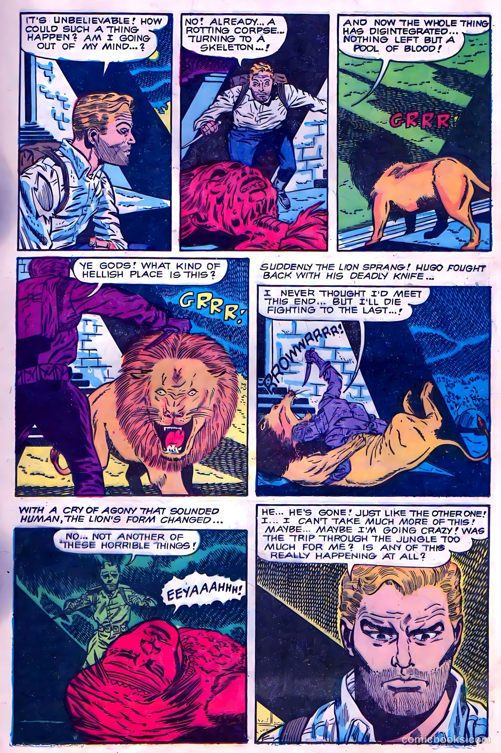 Web of Mystery #16 (1952) — page 21 of 36
