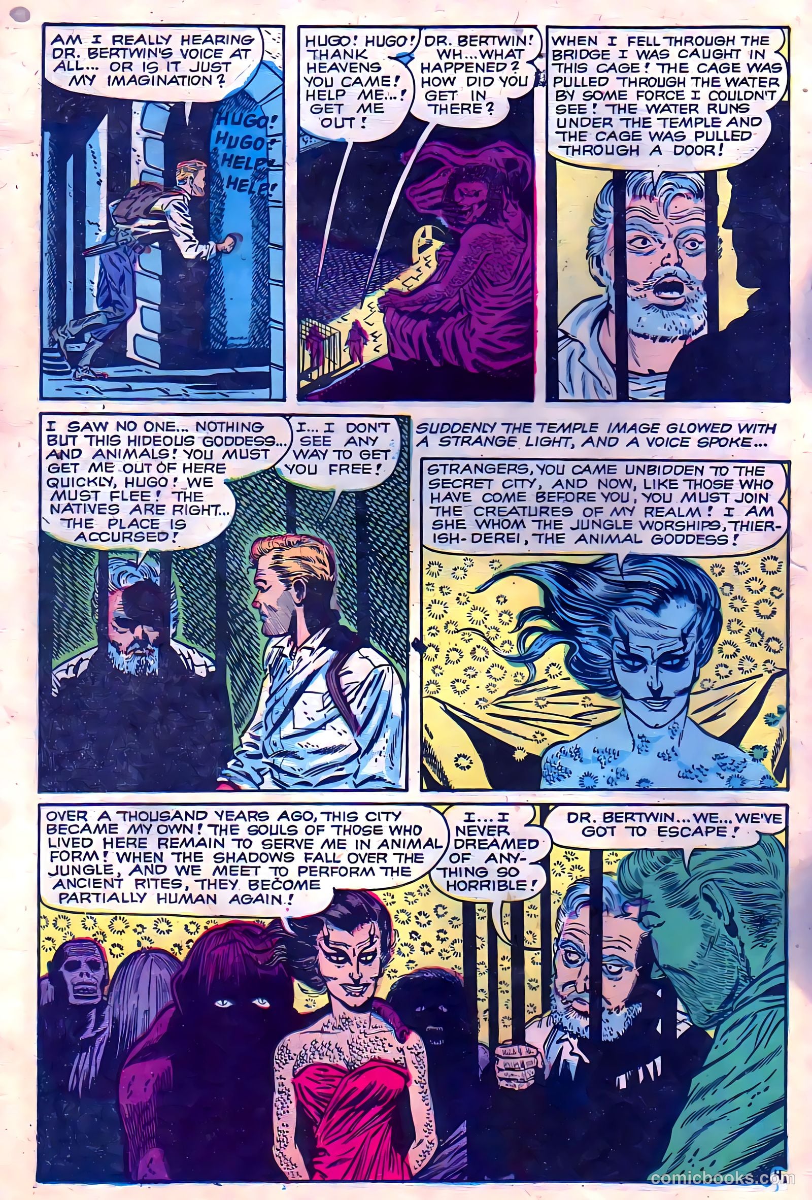 Web of Mystery #16 (1952) — page 22 of 36
