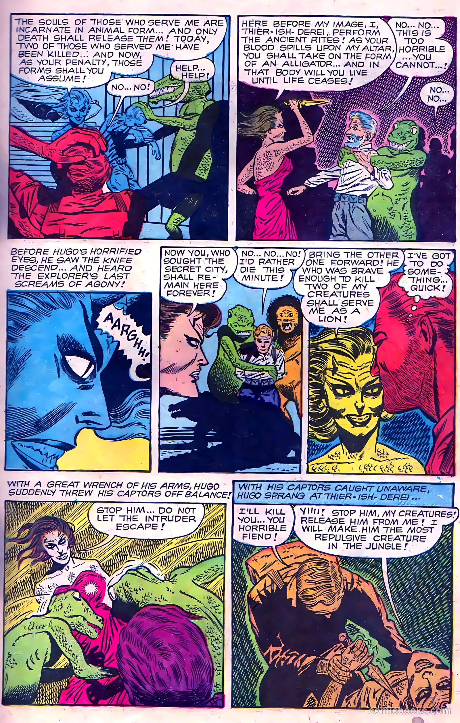 Web of Mystery #16 (1952) — page 23 of 36