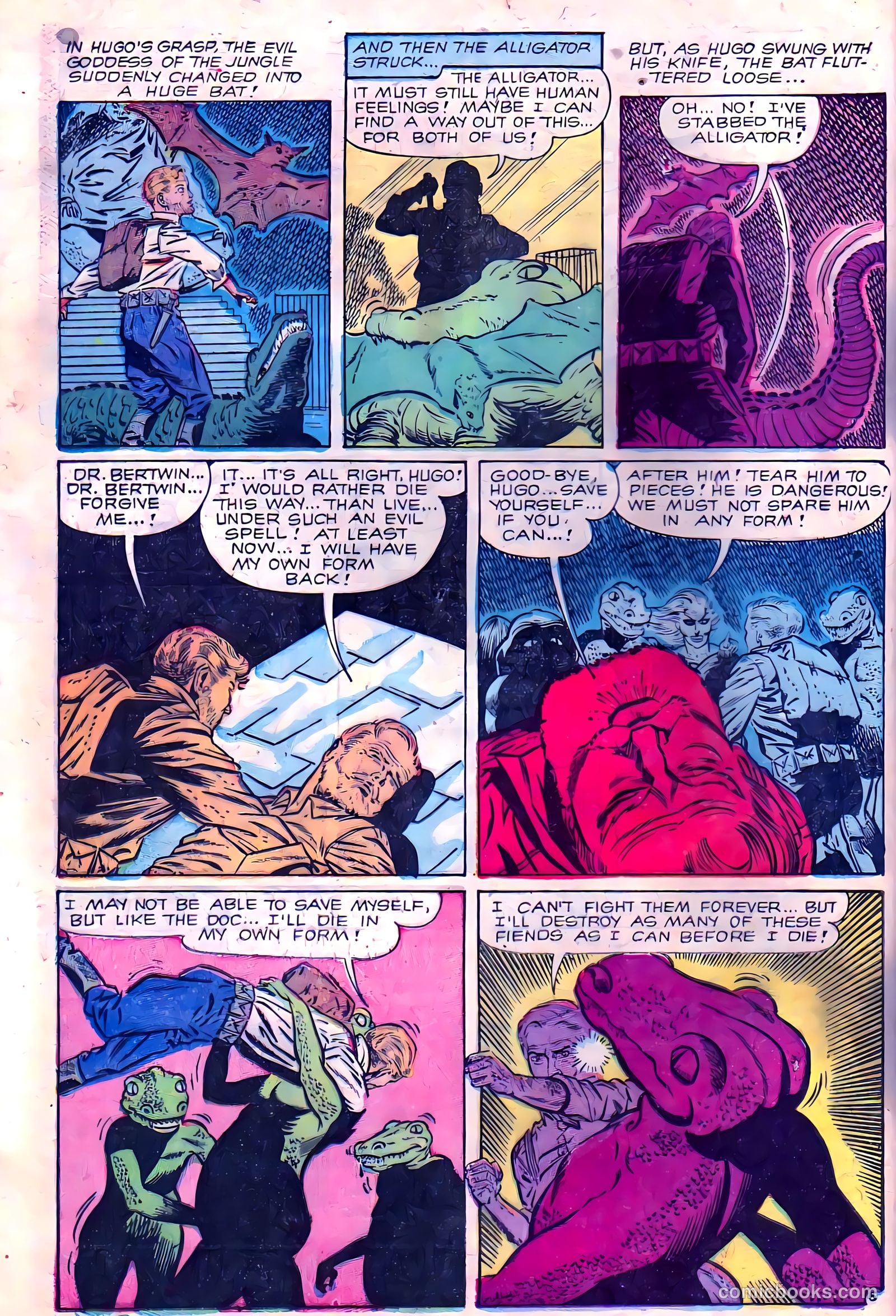 Web of Mystery #16 (1952) — page 24 of 36