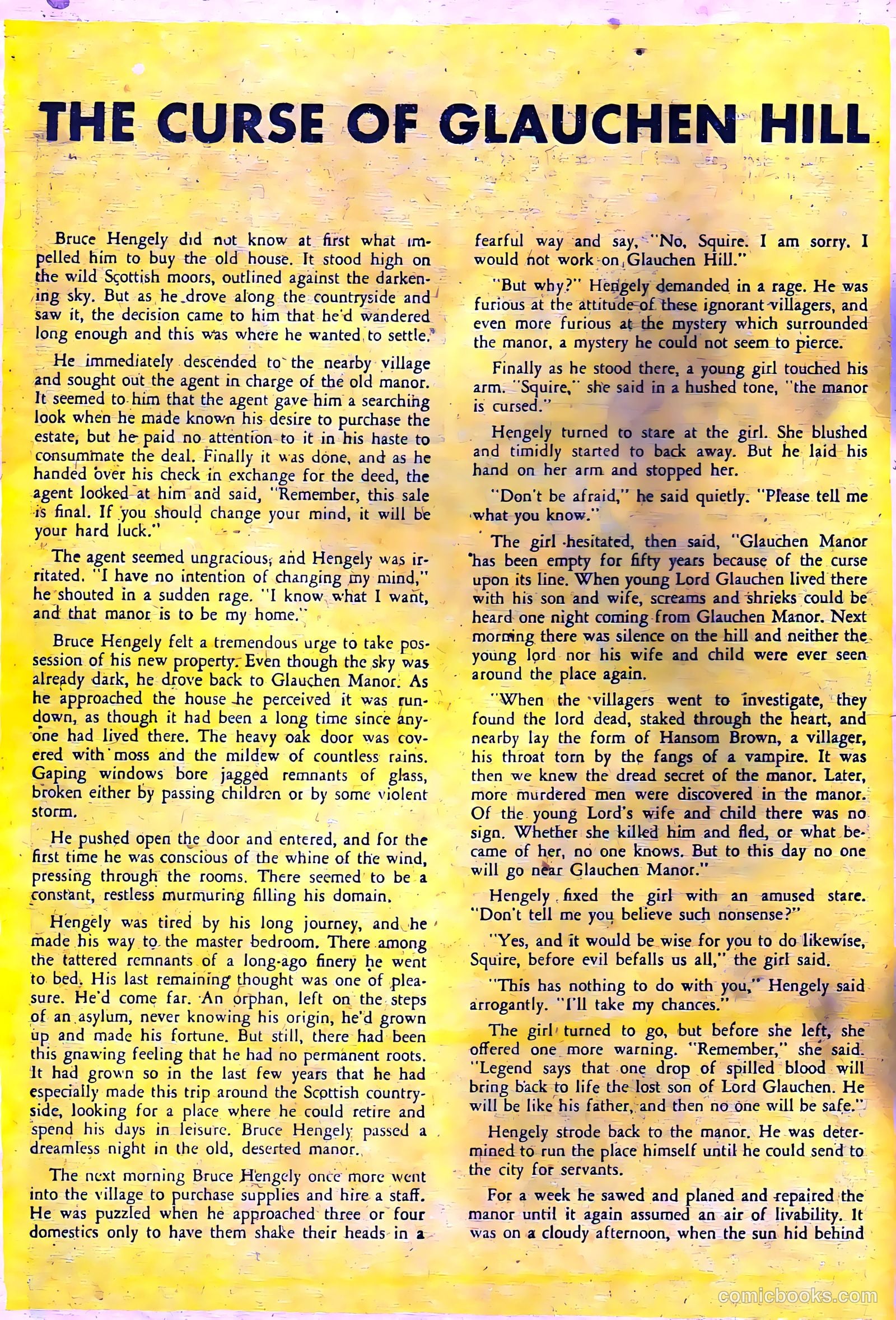 Web of Mystery #16 (1952) — page 26 of 36