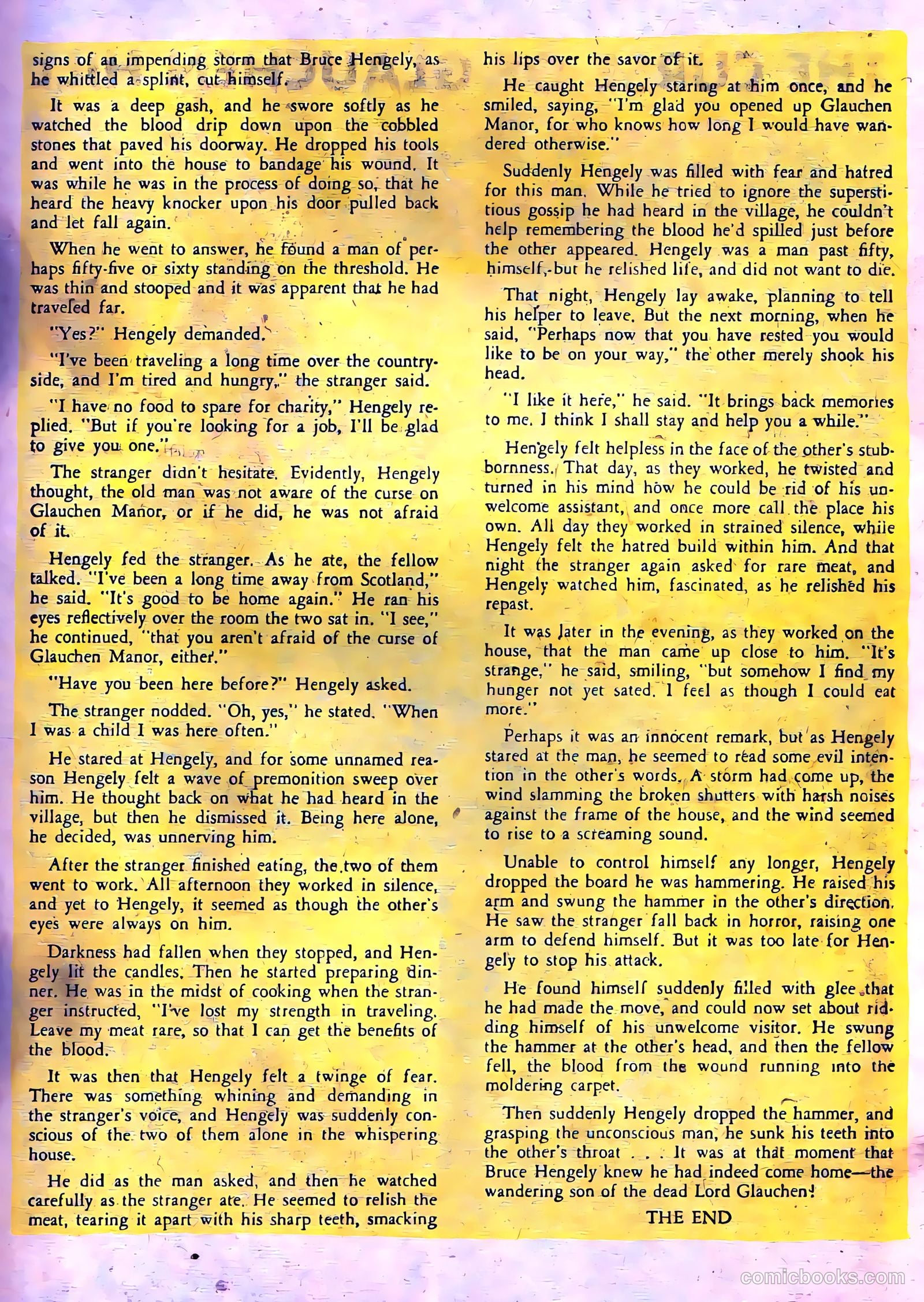 Web of Mystery #16 (1952) — page 27 of 36
