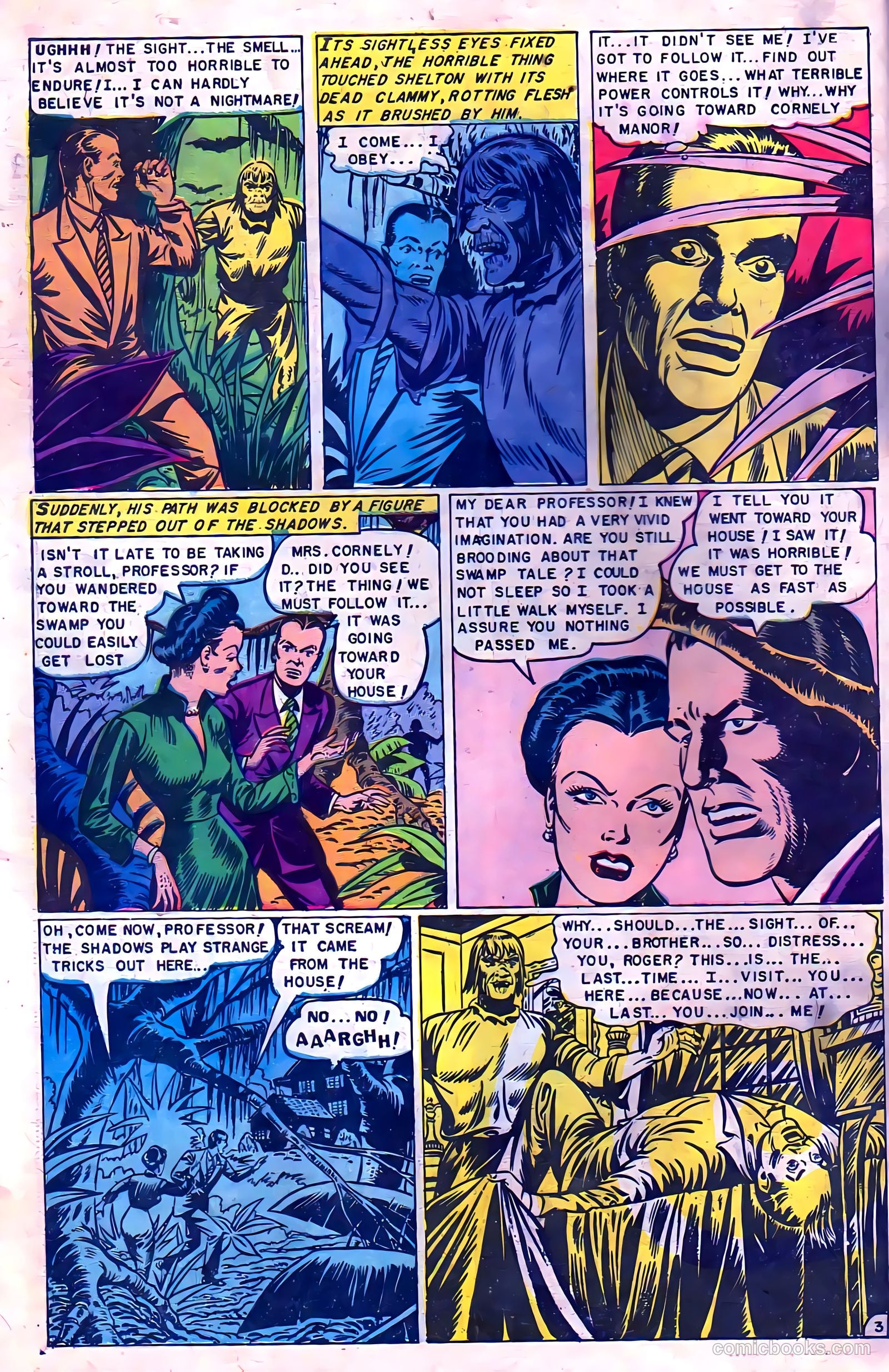 Web of Mystery #16 (1952) — page 30 of 36