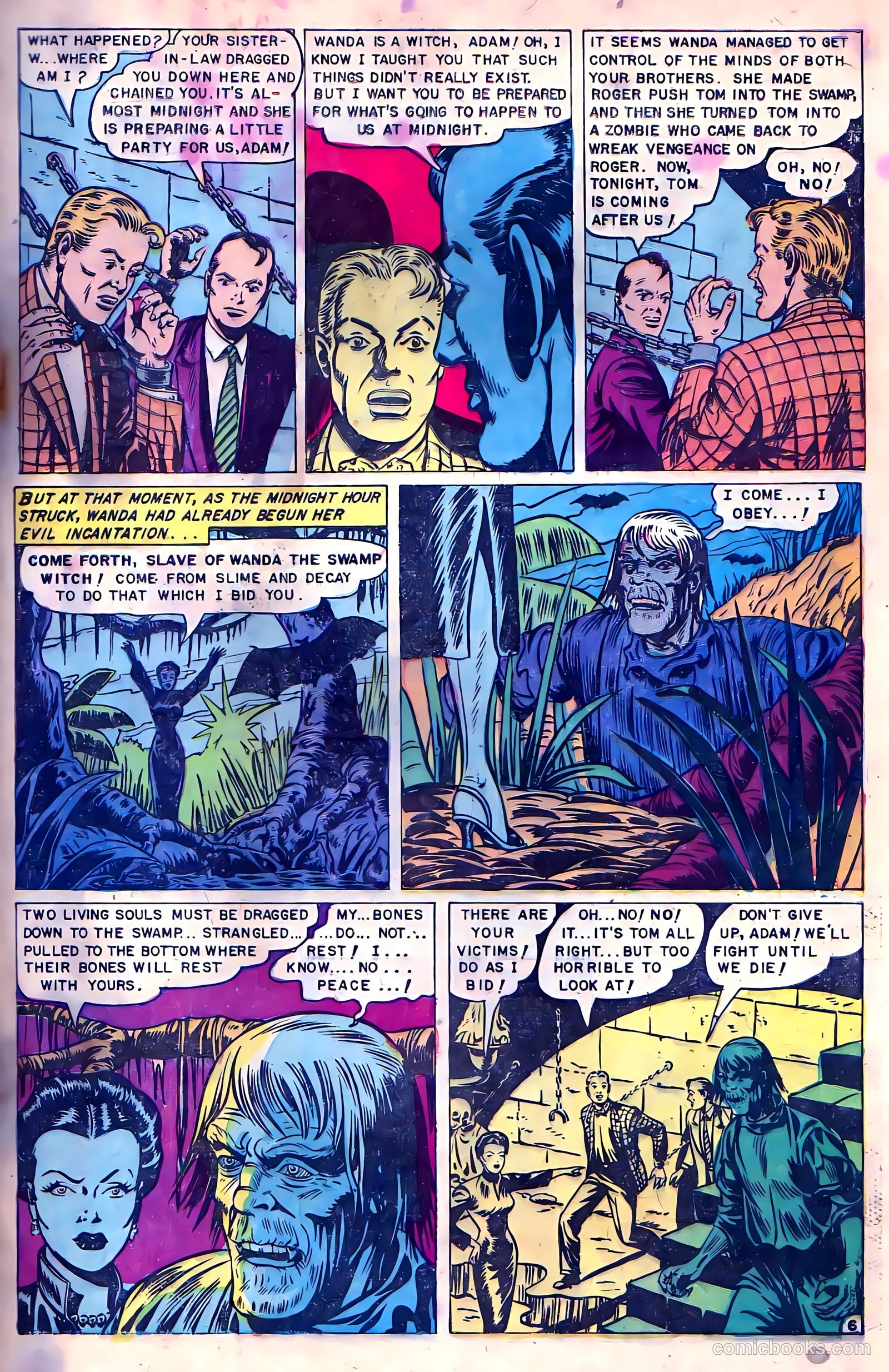 Web of Mystery #16 (1952) — page 33 of 36